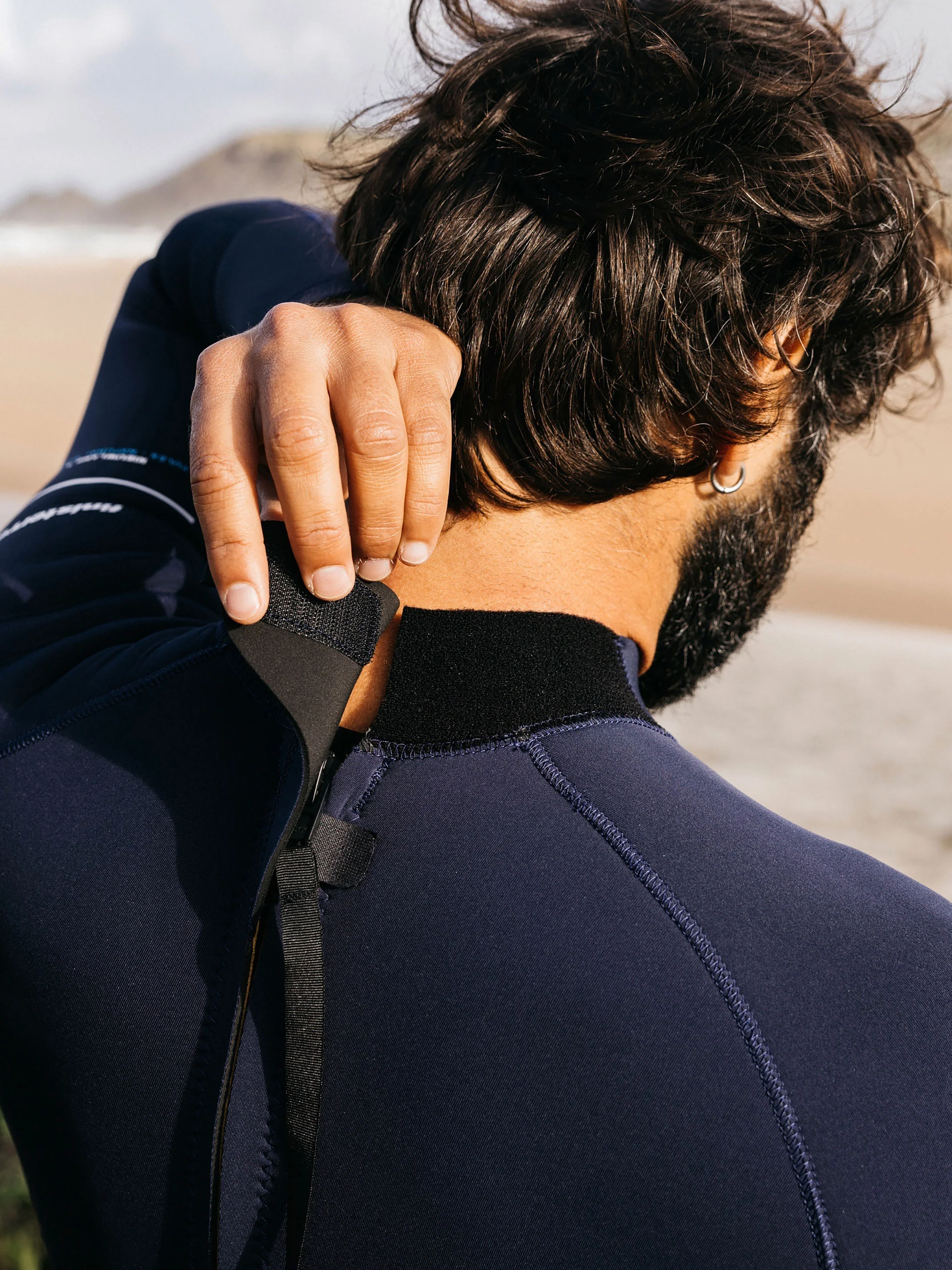 Men's Nieuwland 3/2mm Yulex® Back Zip Wetsuit - Image 6