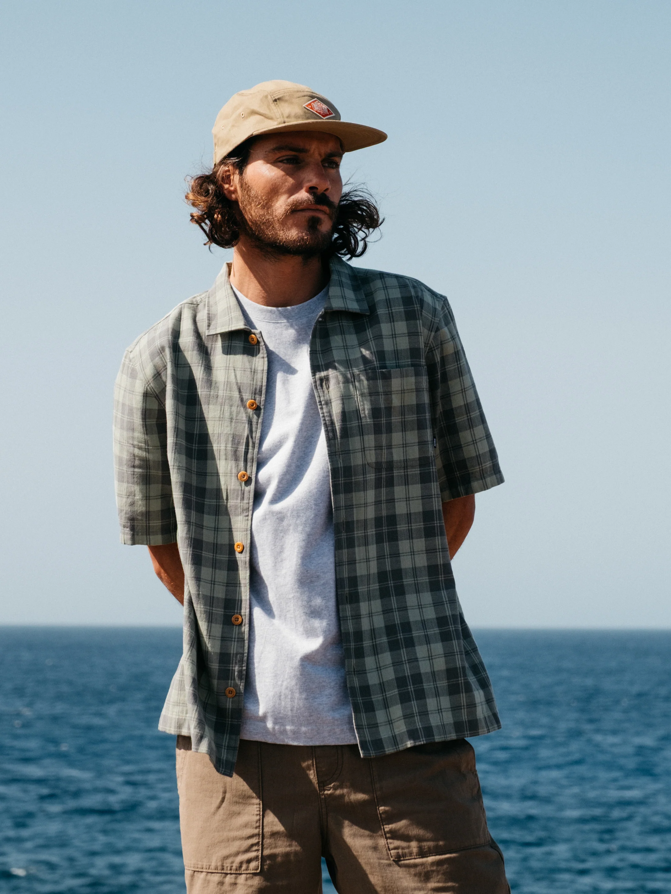 Men's Cardew Checked Short Sleeve Shirt - Image 6