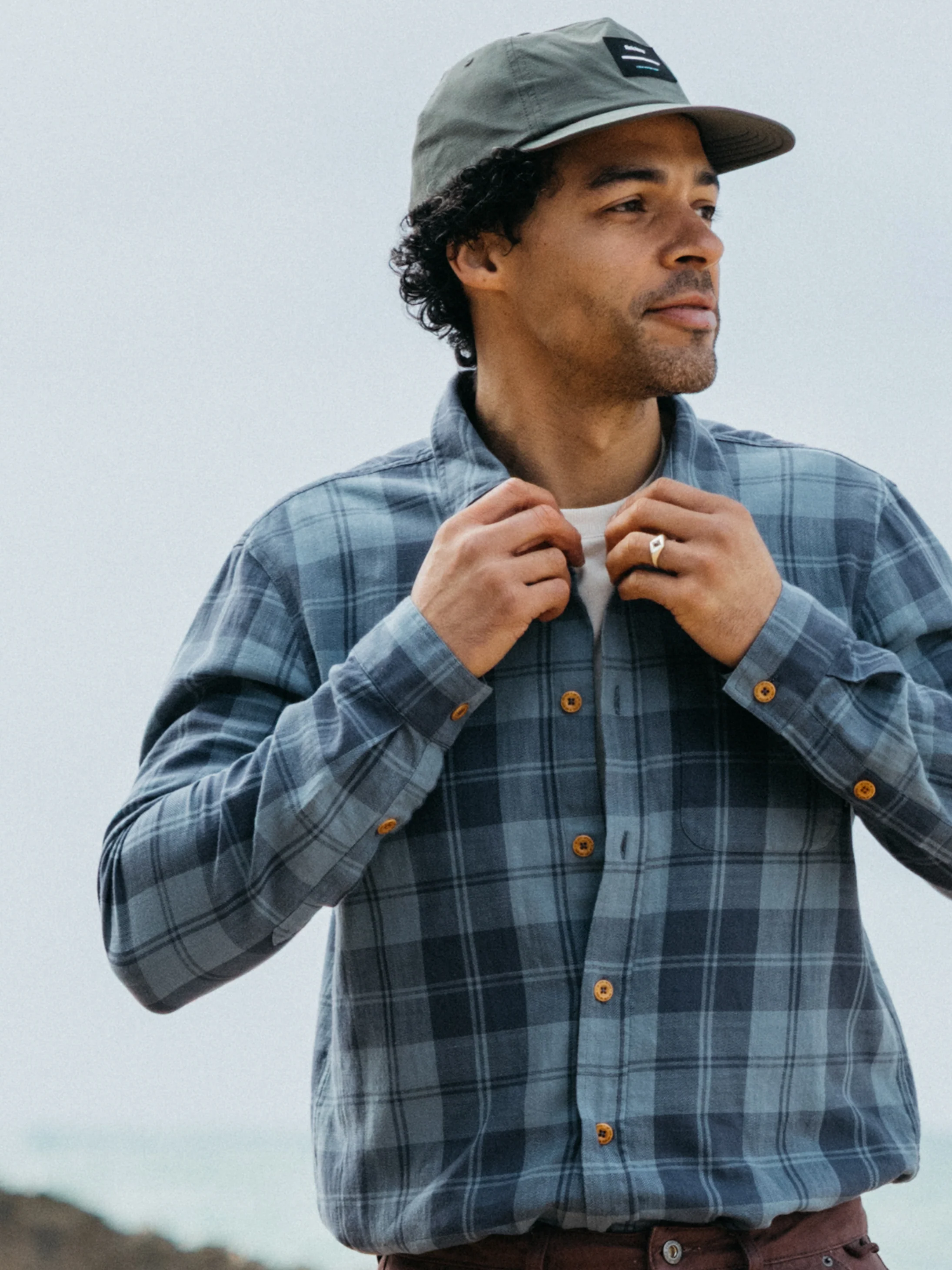Men's Cardew Check Shirt - Image 3
