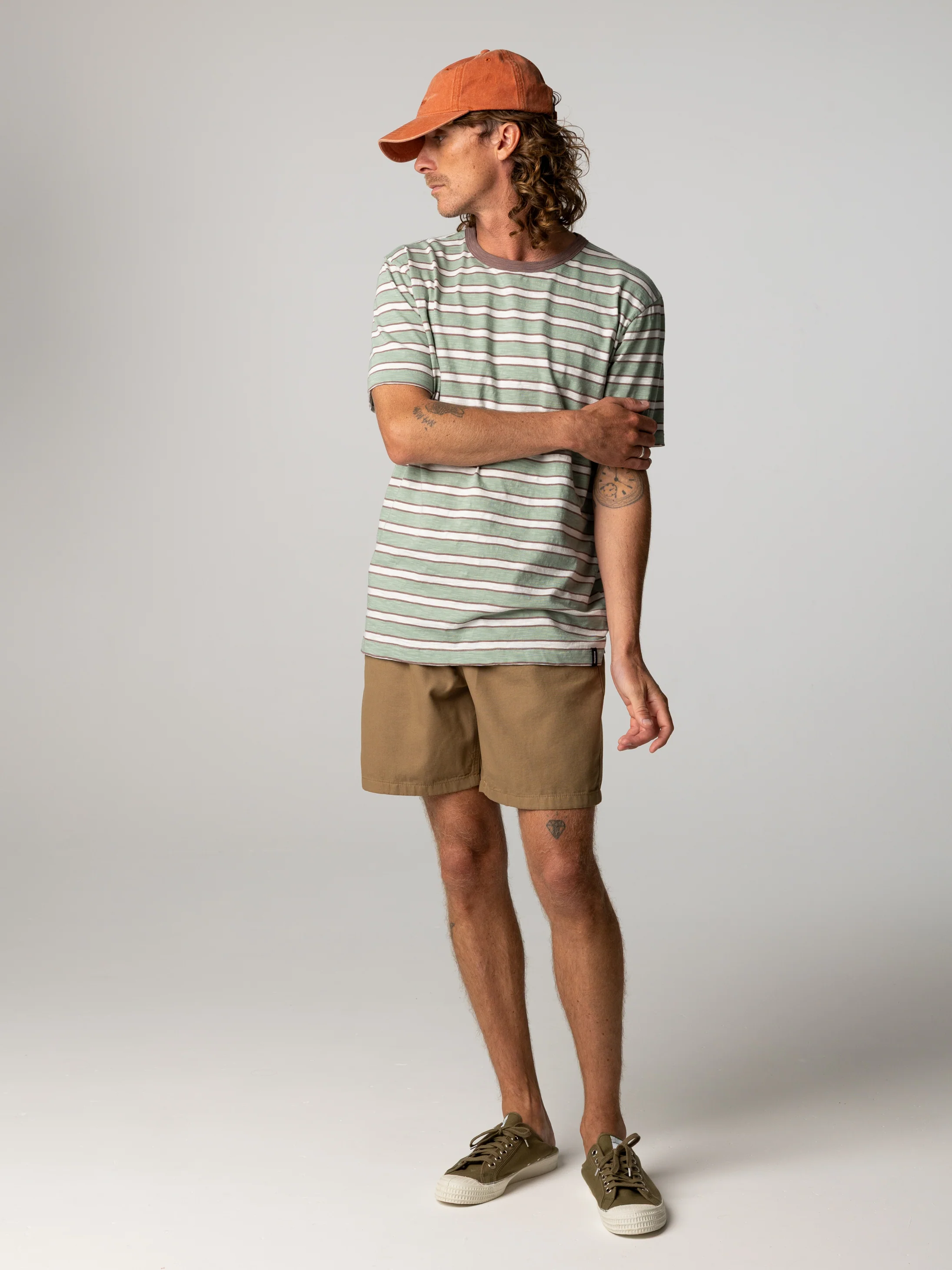 Men's Channel Stripe Short Sleeve T-Shirt - Image 4