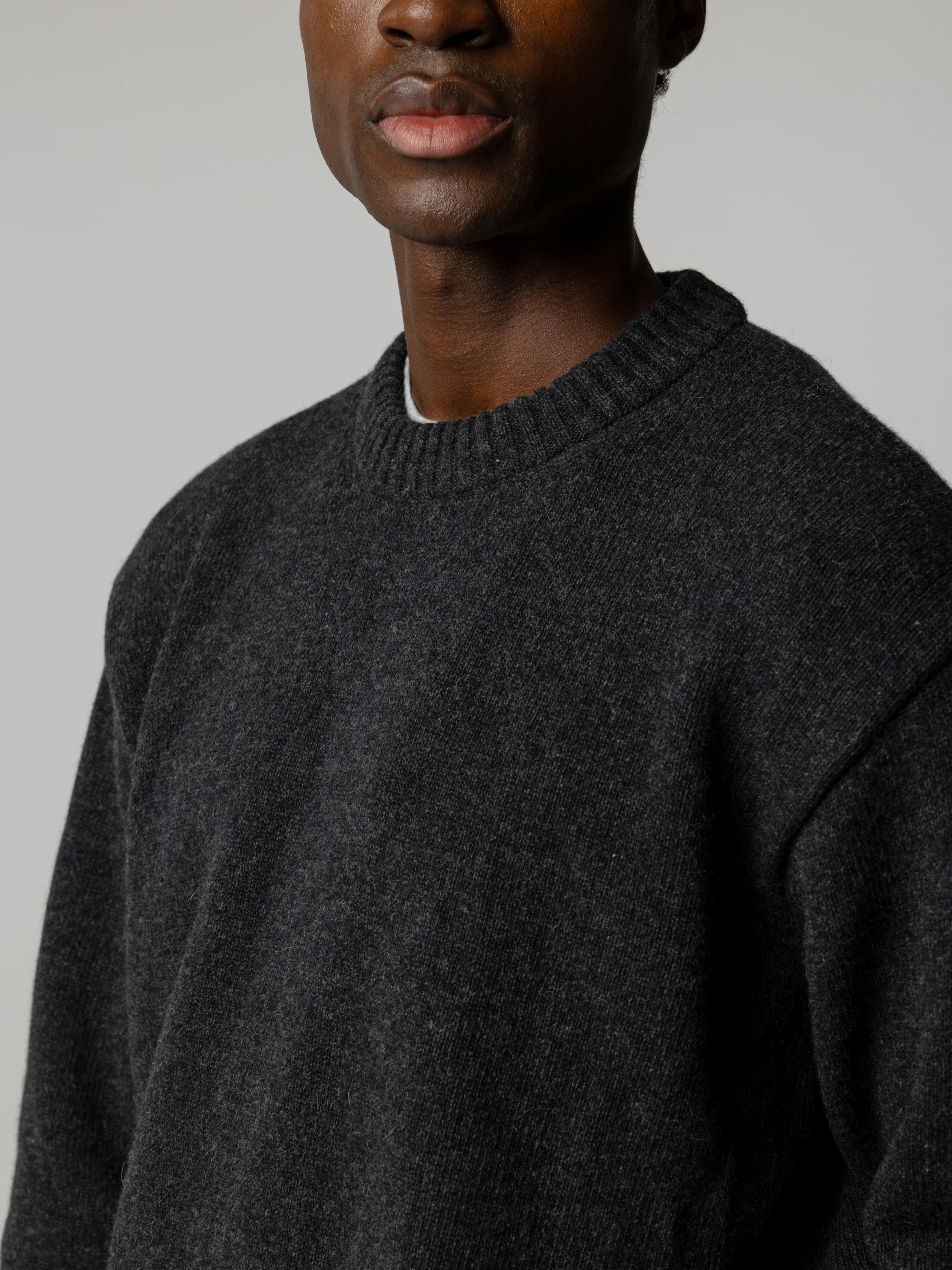 Men's Escall Crew Neck Knit Jumper - Image 5