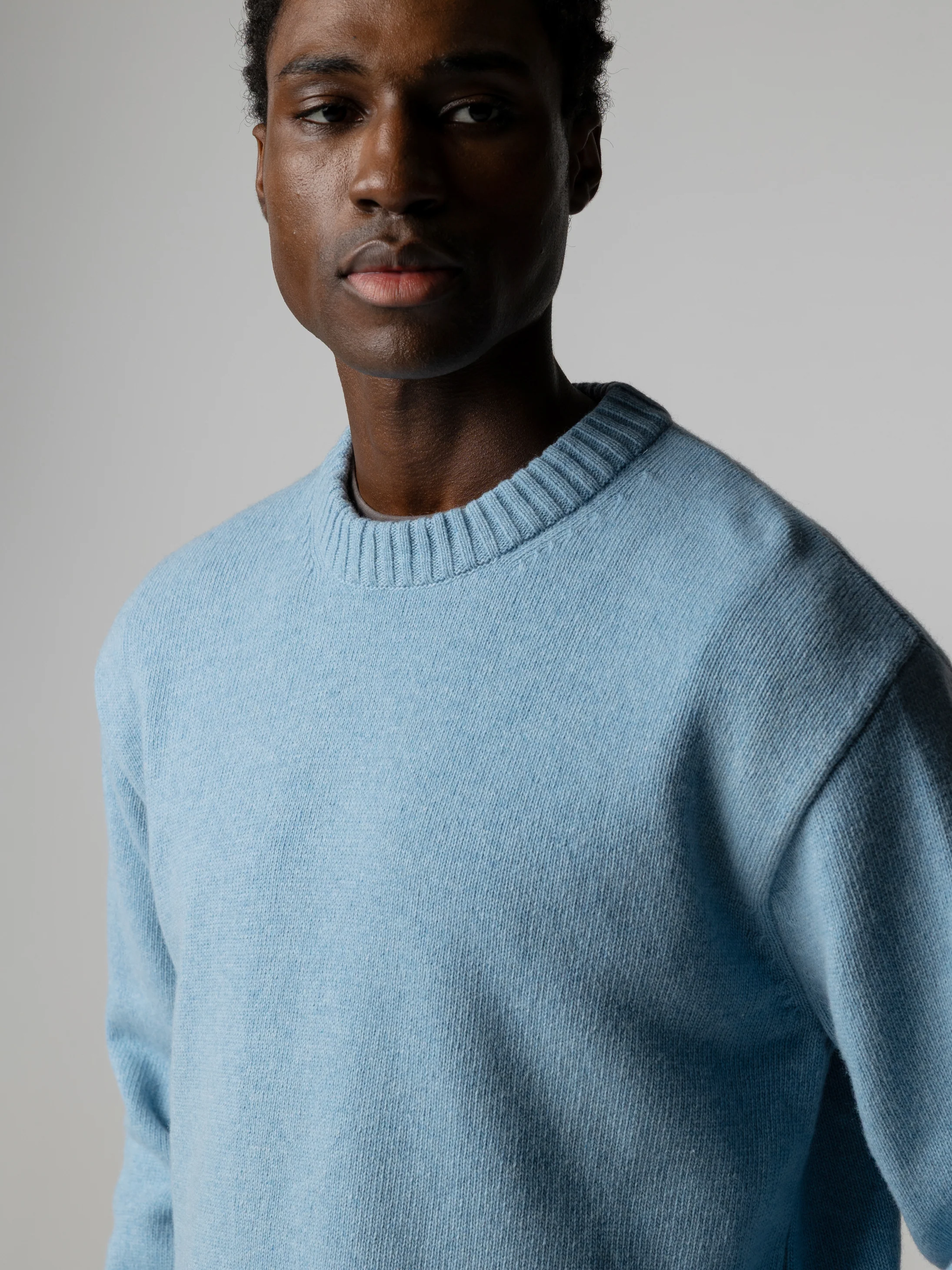 Men's Escall Crew Neck Knit Jumper - Image 3