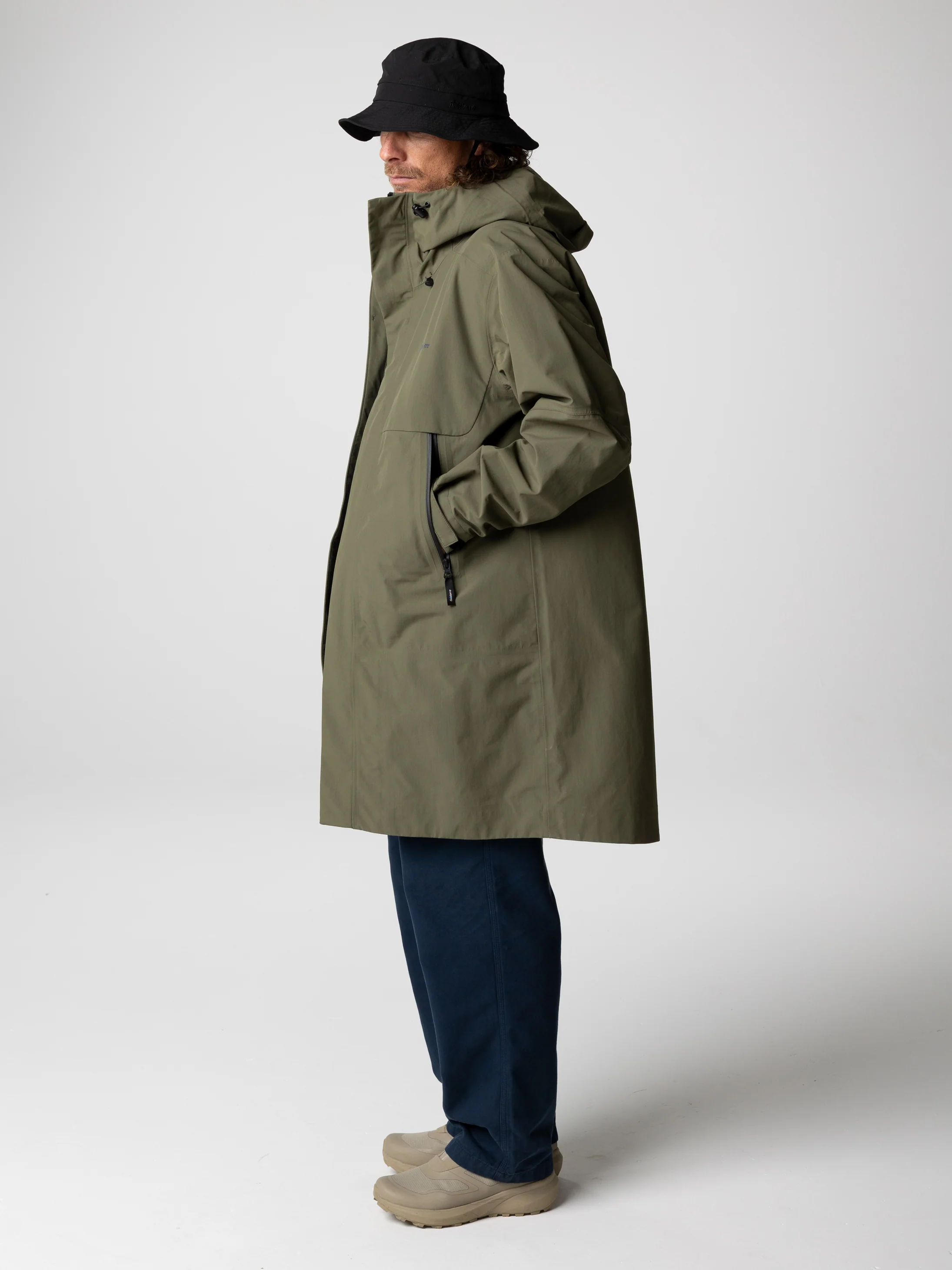 Men's Longline Stormbird Waterproof Jacket - Image 4