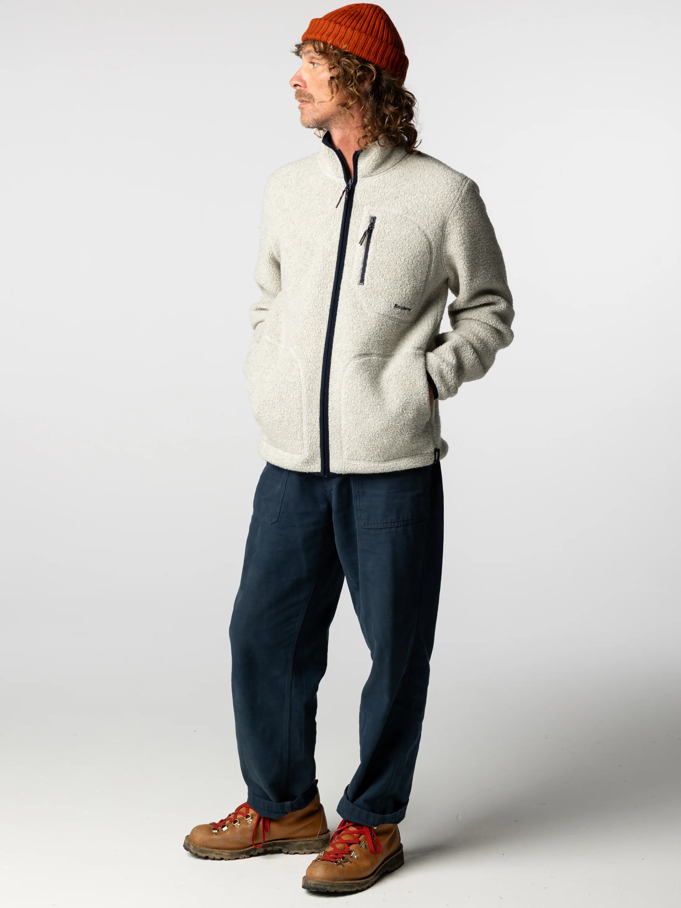 Men's Portell Wool Fleece Jacket - Image 3