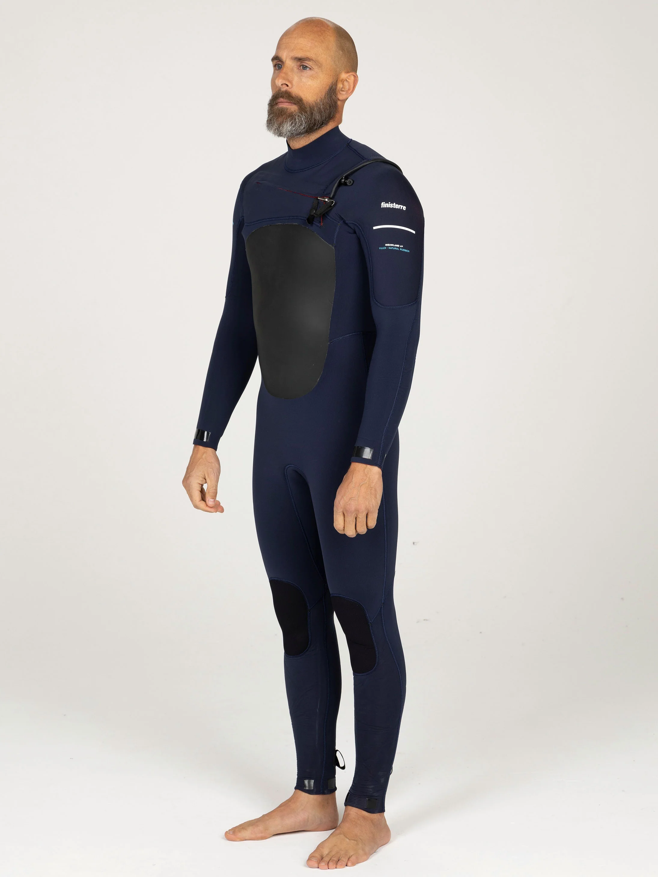 Men's Nieuwland 4.5/3.5mm Yulex® Chest Zip Wetsuit - Image 4