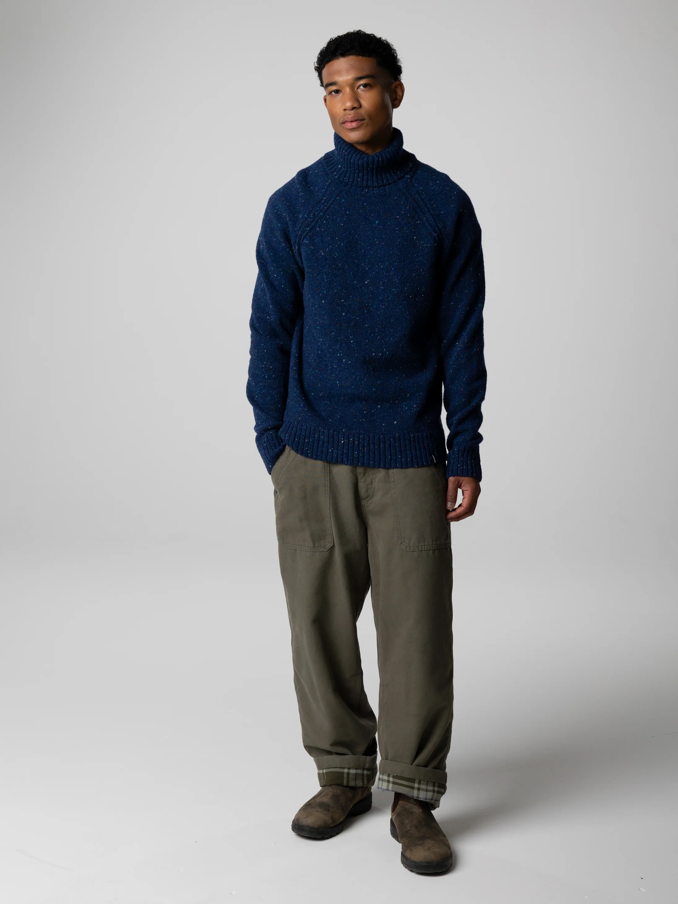 Men's Furlong Roll Neck Jumper - Image 4