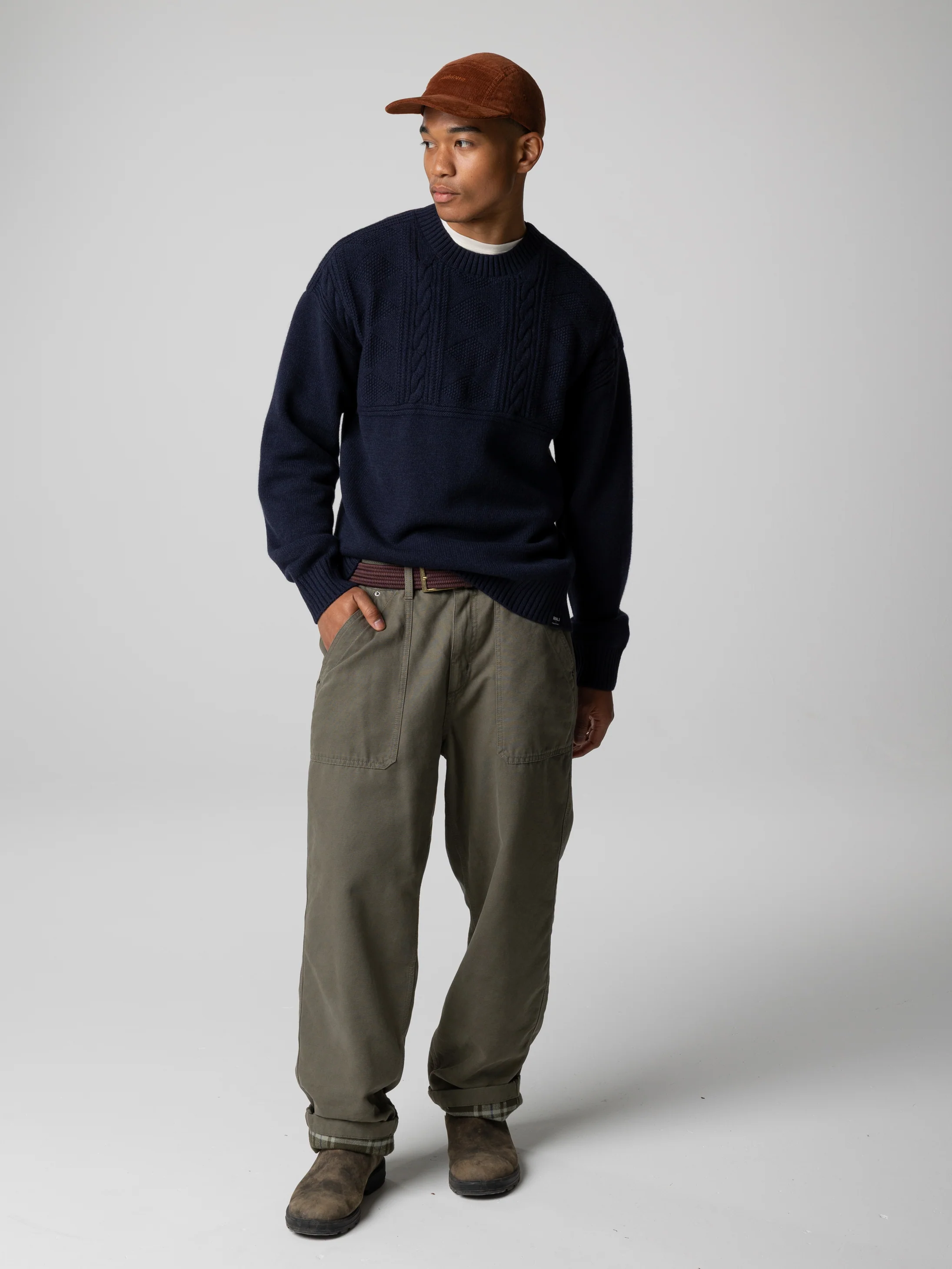 Men's RNLI Polperro Jumper - Image 3
