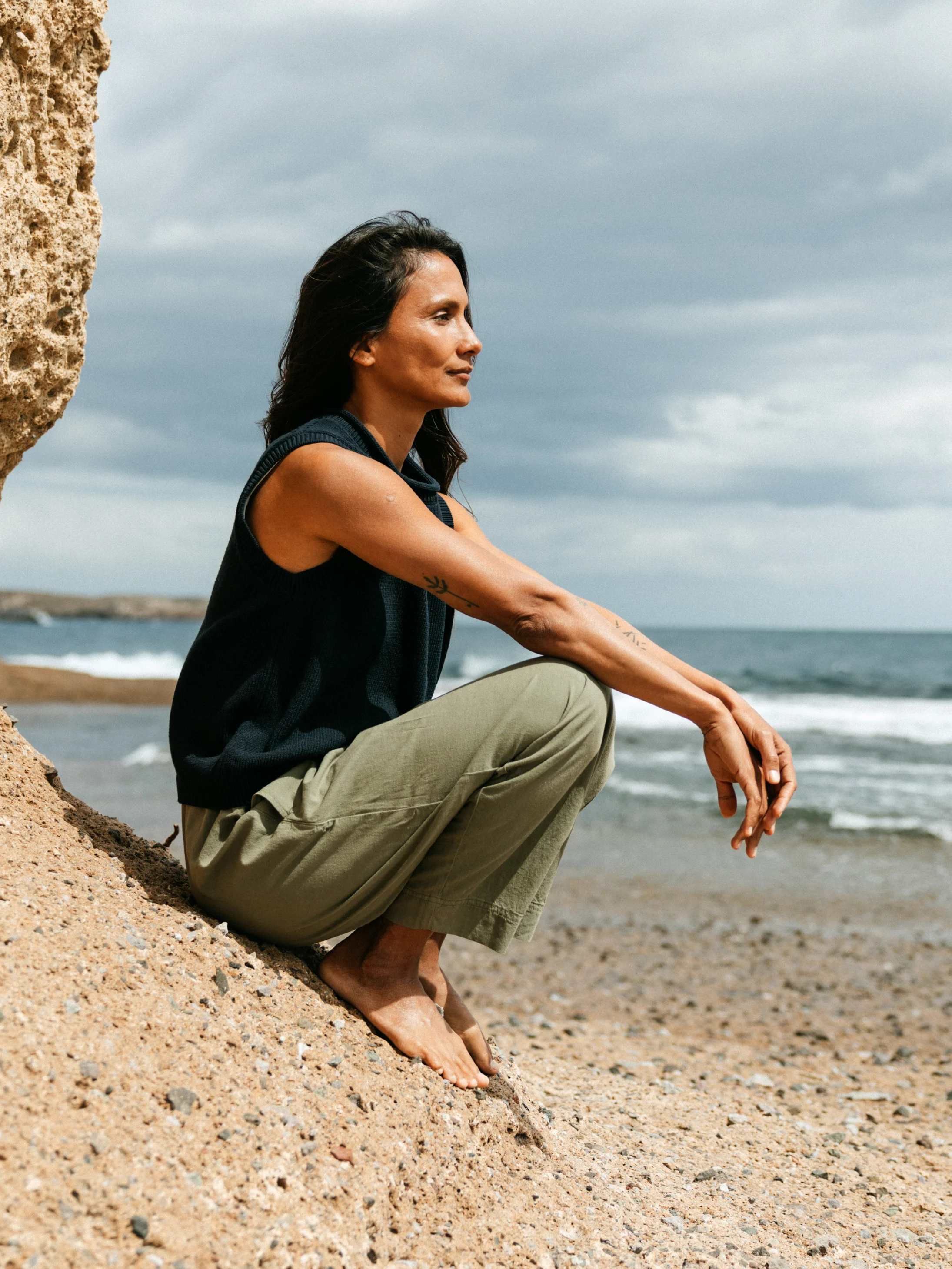 Women's Morva Hemp Barrel Trouser - Image 5