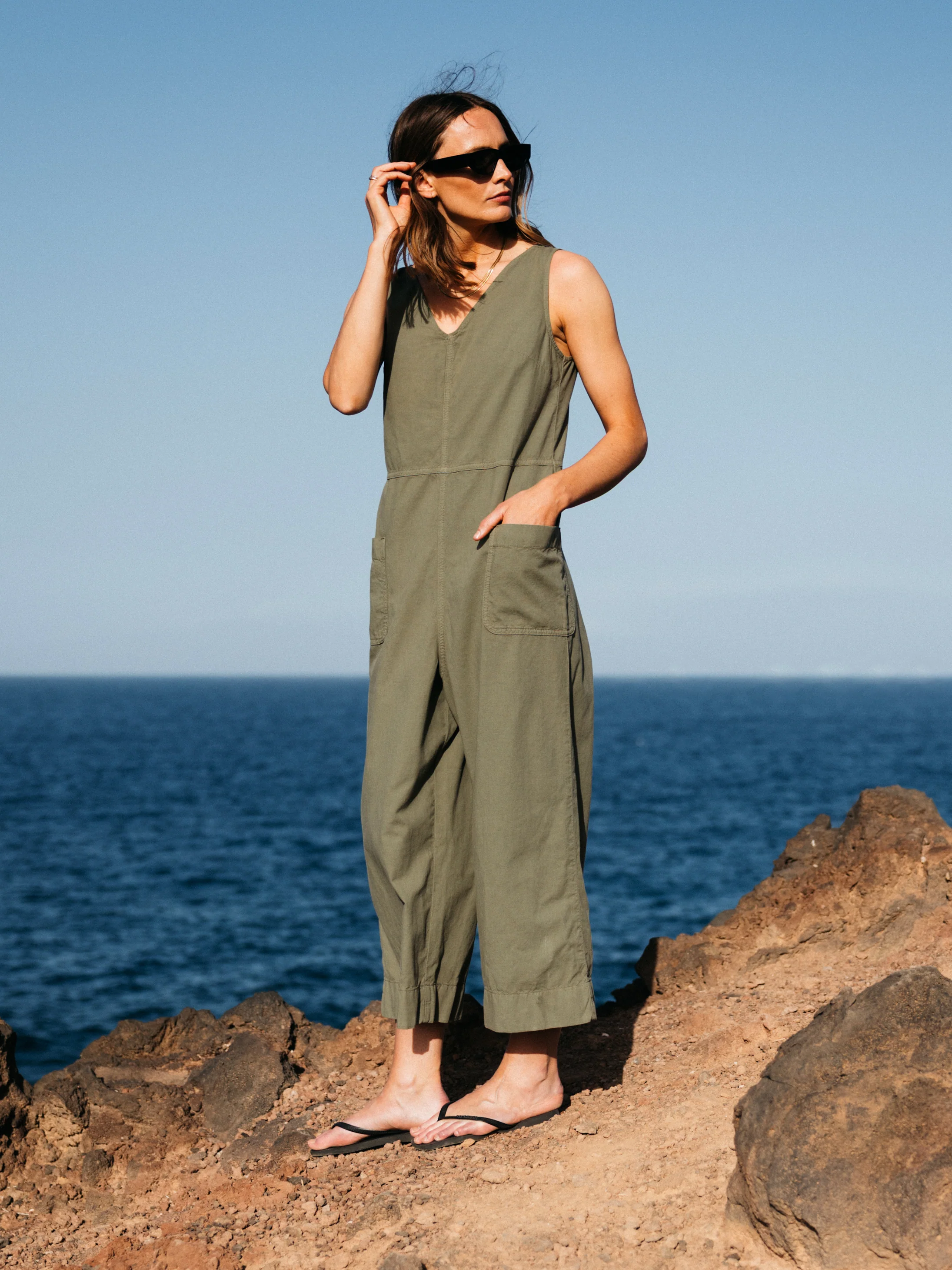 Women's Morva Hemp Jumpsuit - Image 2