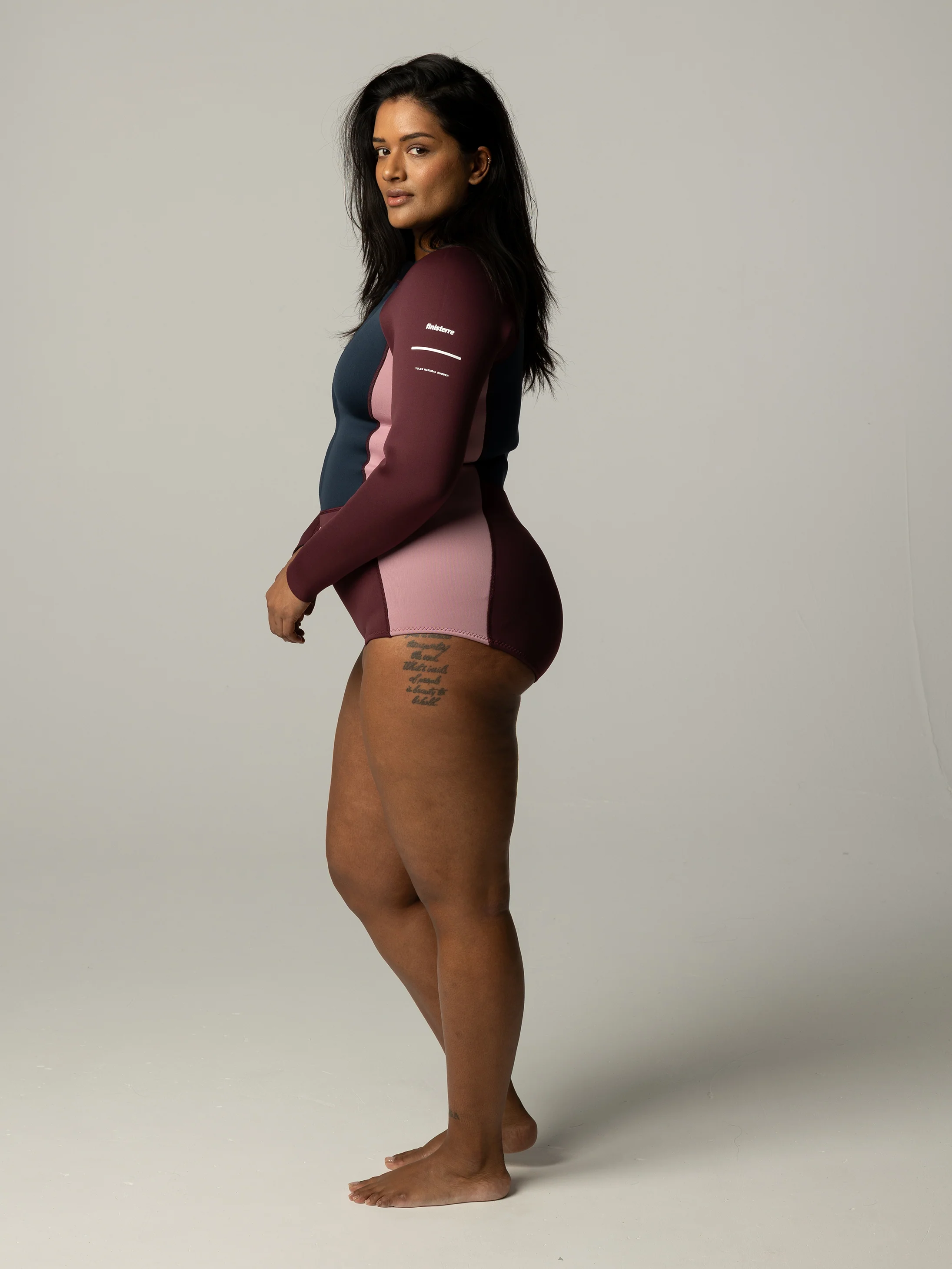 Women's Kaia 2mm Yulex® Long Sleeve Swimsuit - Image 7