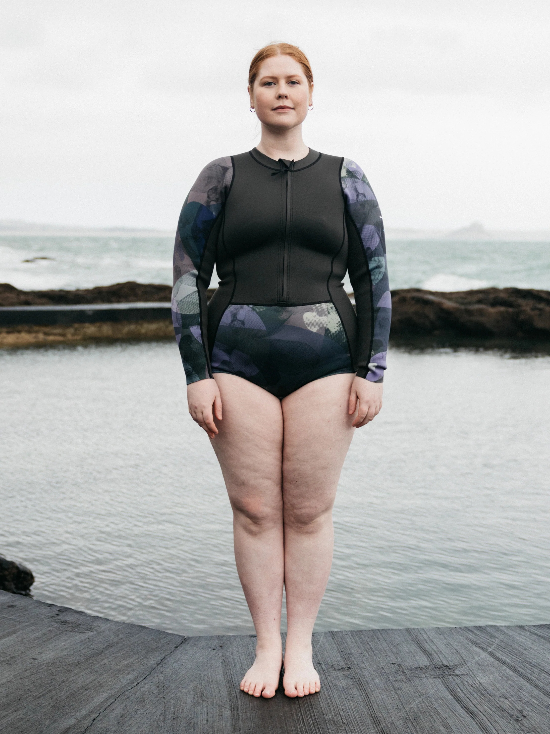 Women's Kaia 2mm Yulex® Long Sleeve Swimsuit - Image 3