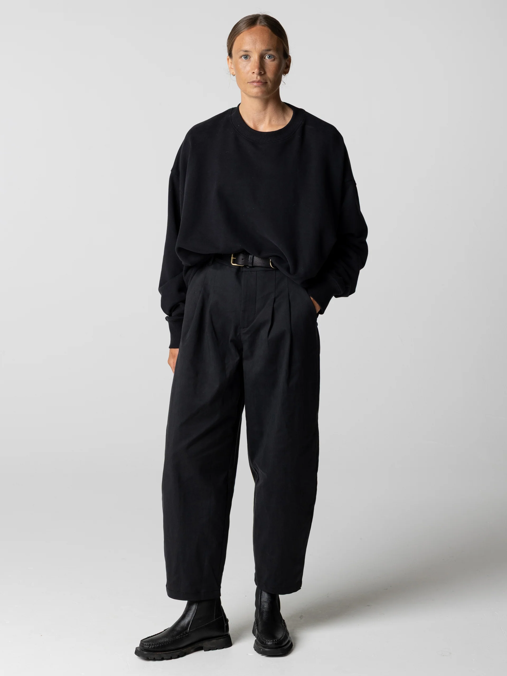Amy Powney + Finisterre Women's Pleat Front Trouser - Image 3
