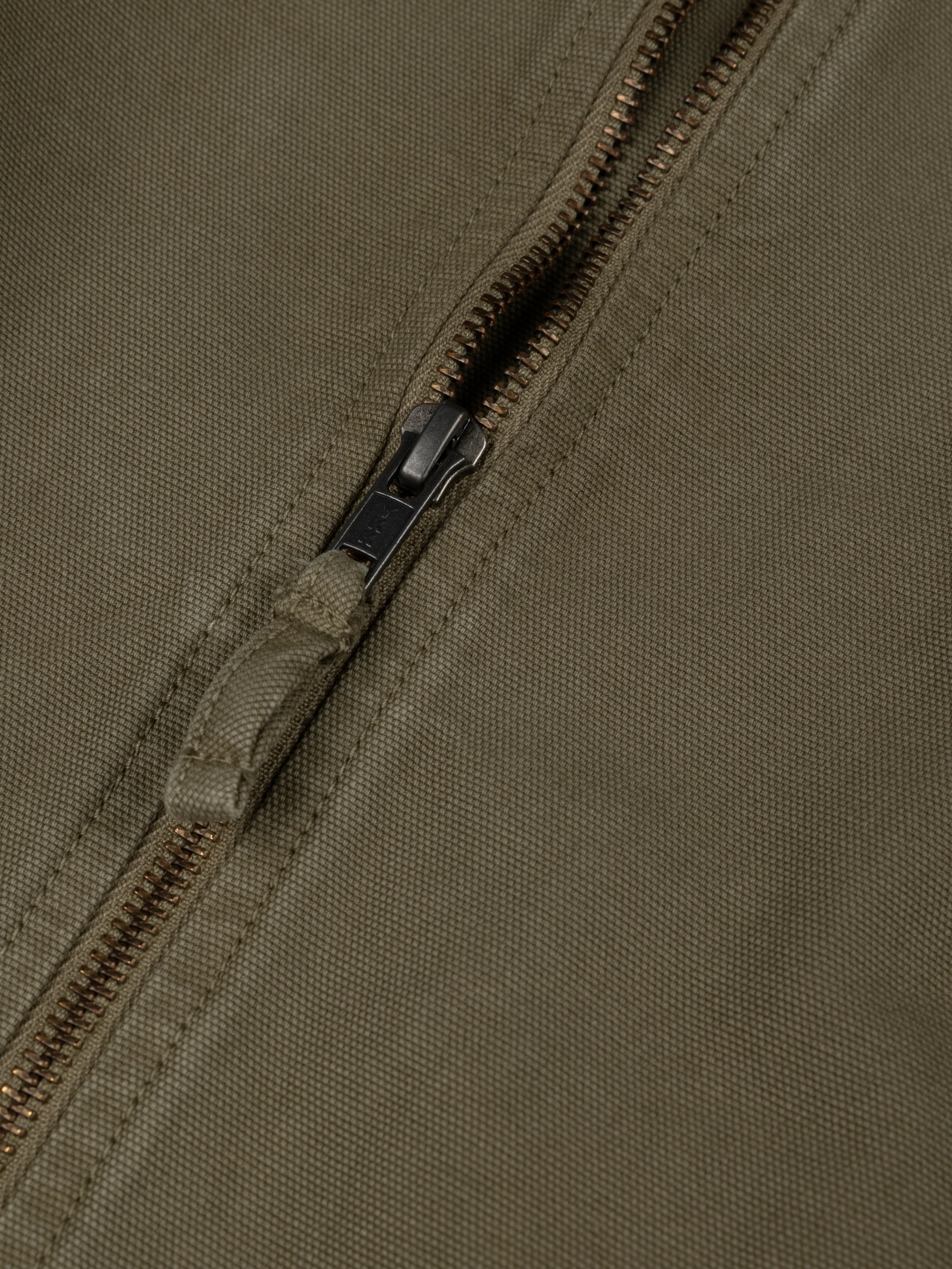 Women's Beau Canvas Zip Up Jacket - Image 8