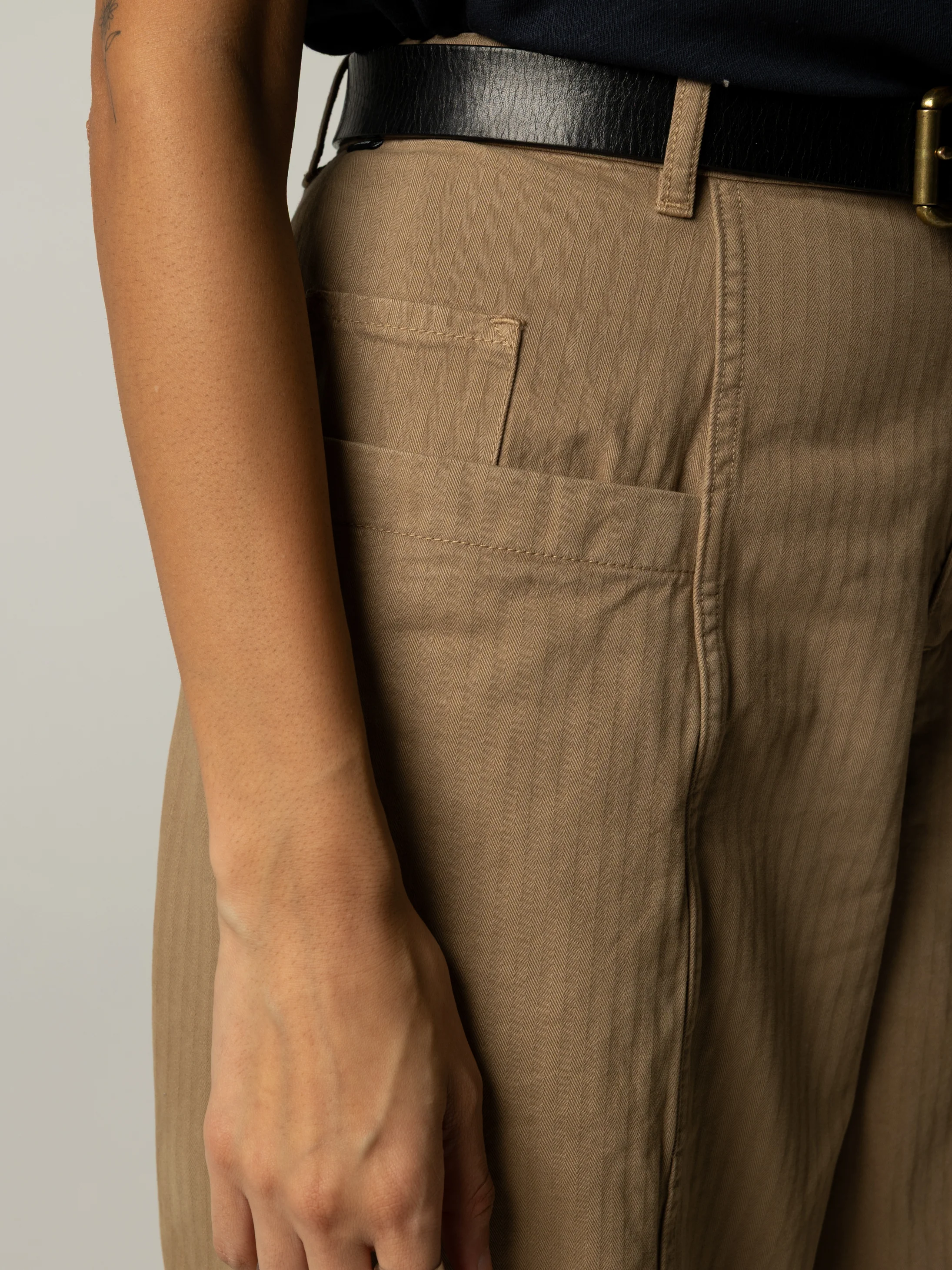 Women's Croft Workwear Barrel Trouser - Image 3