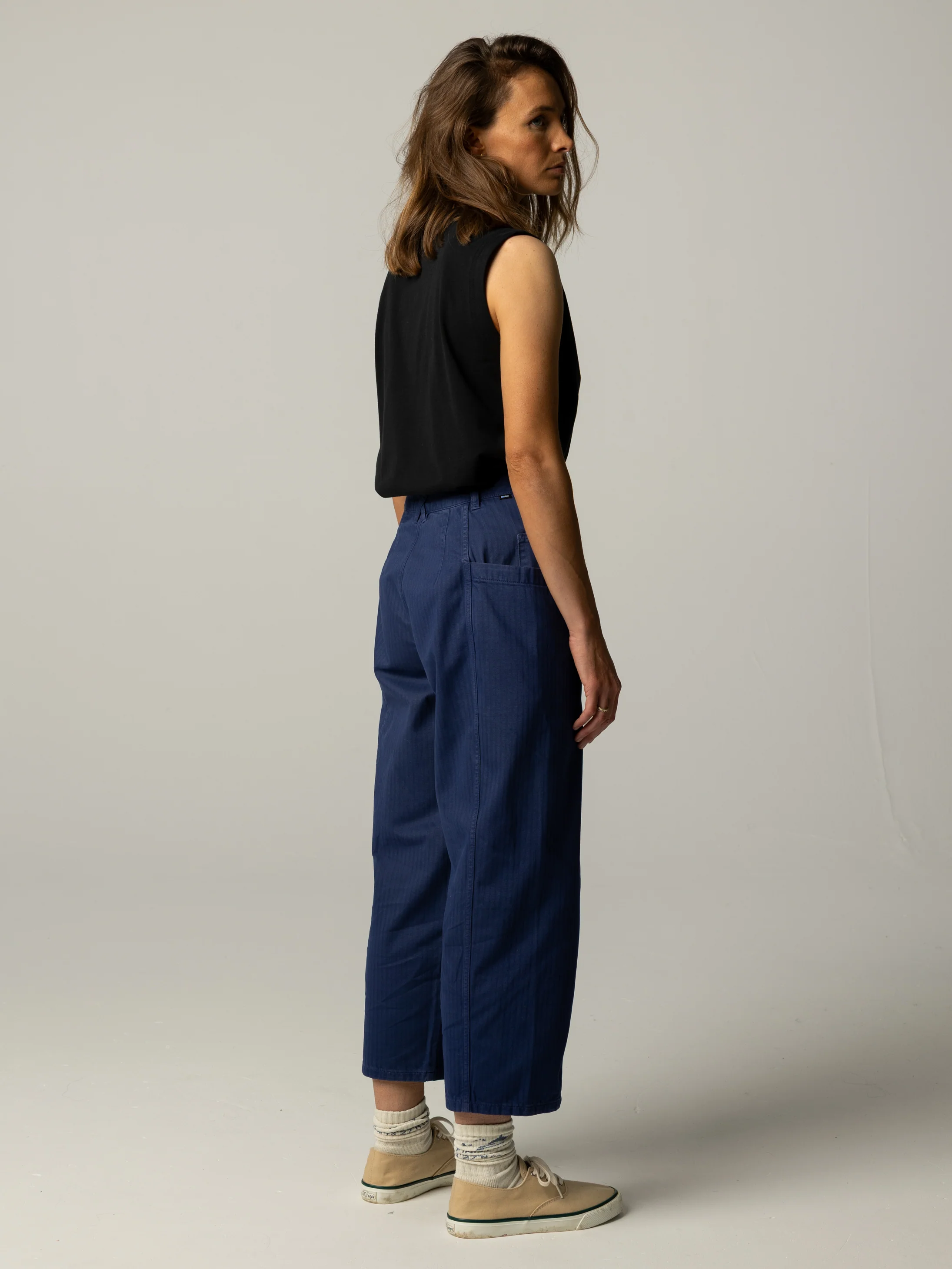 Women's Croft Workwear Barrel Trouser - Image 5