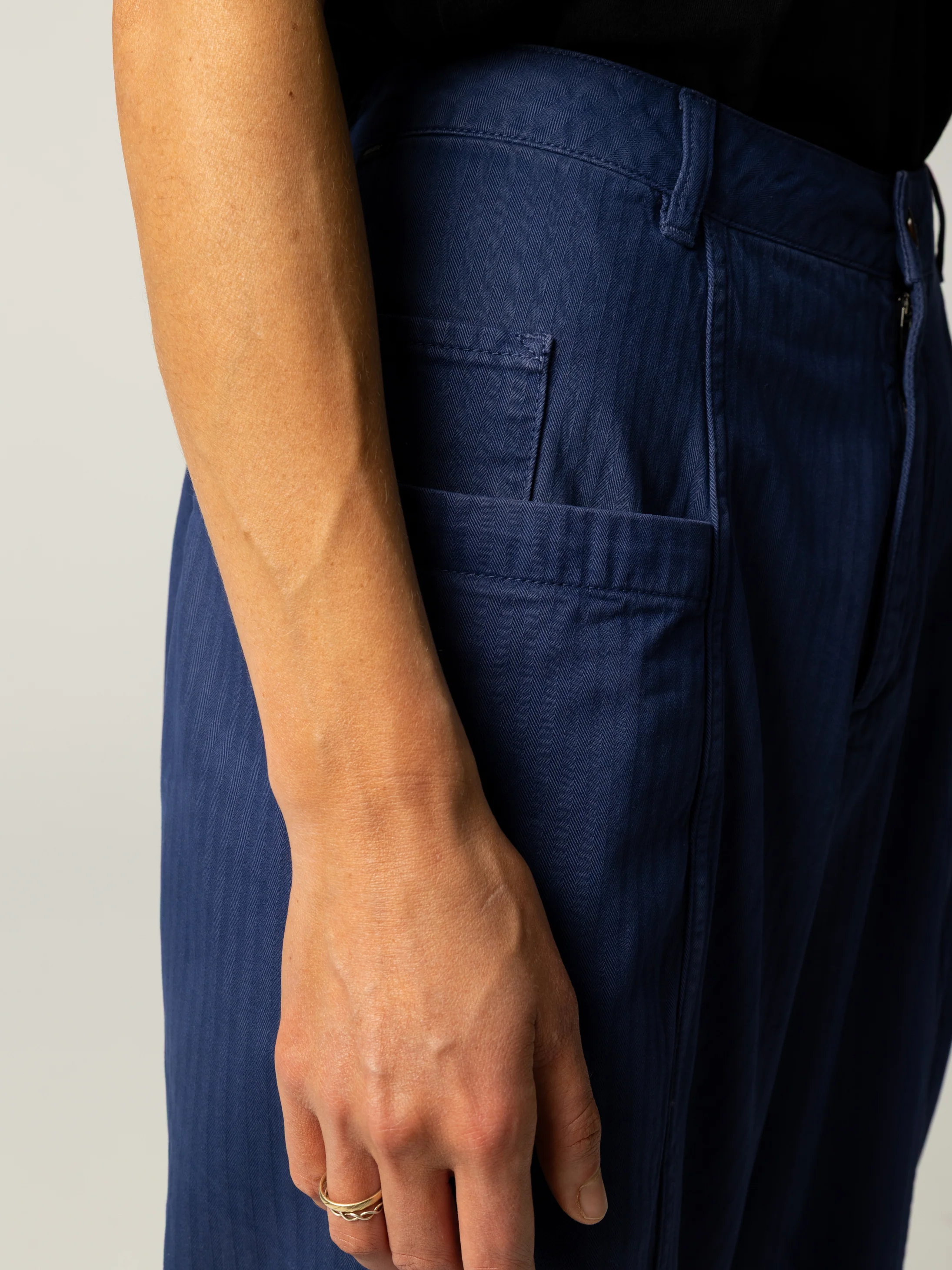 Women's Croft Workwear Barrel Trouser - Image 6