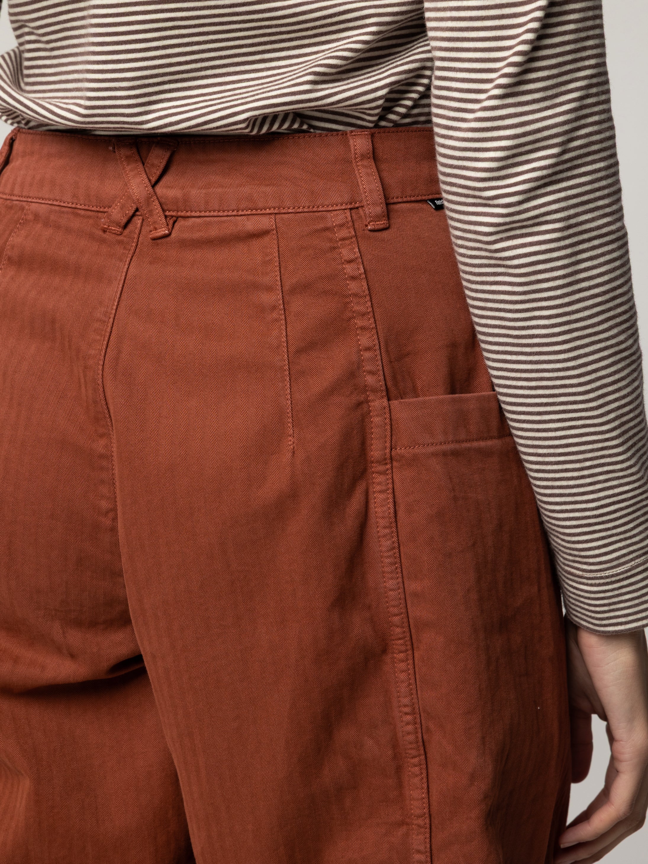 Women's Croft Workwear Barrel Trouser - Image 4