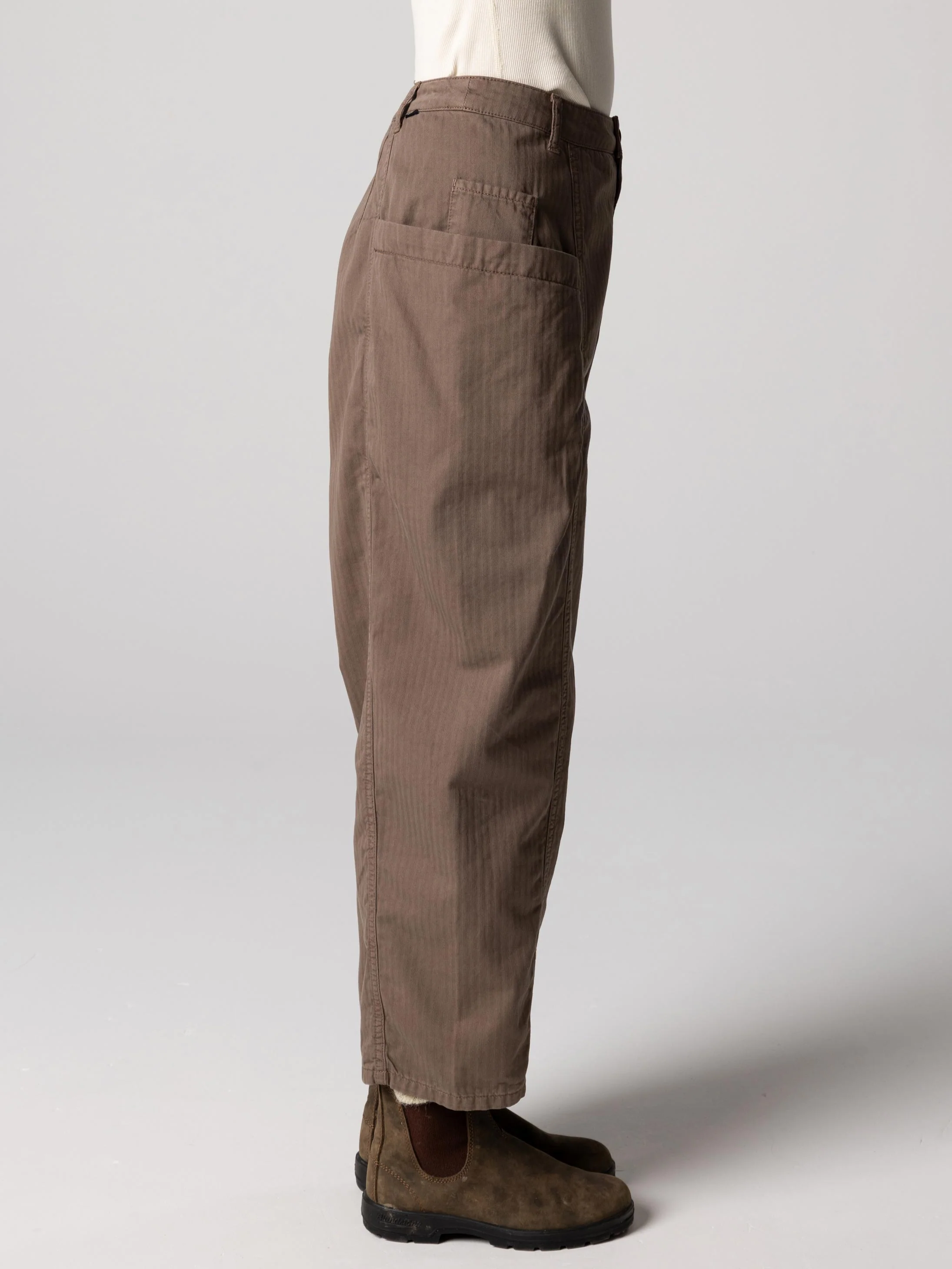 Women's Croft Workwear Barrel Trouser - Image 3