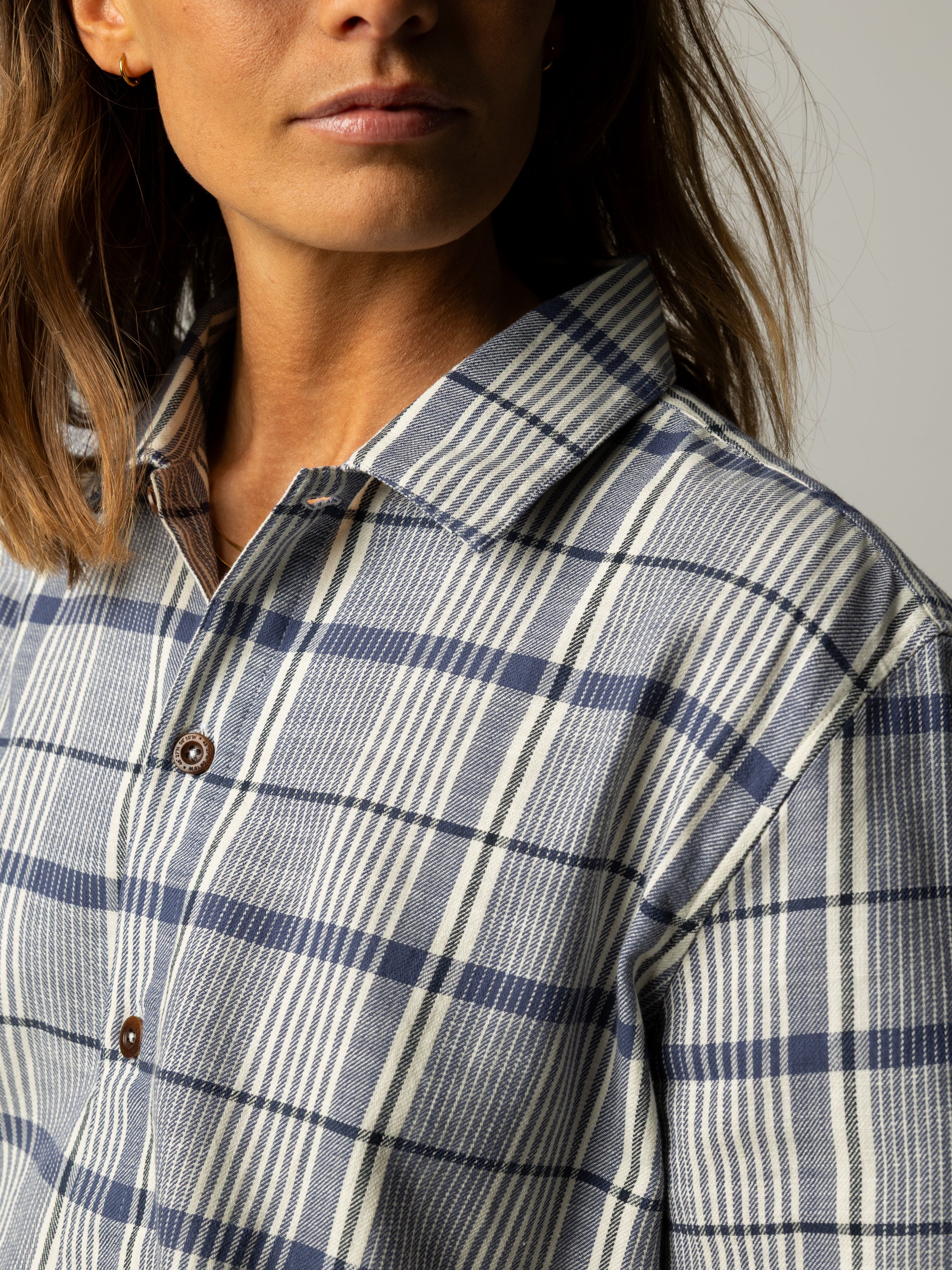 Women's Melza Checked Shirt - Image 6