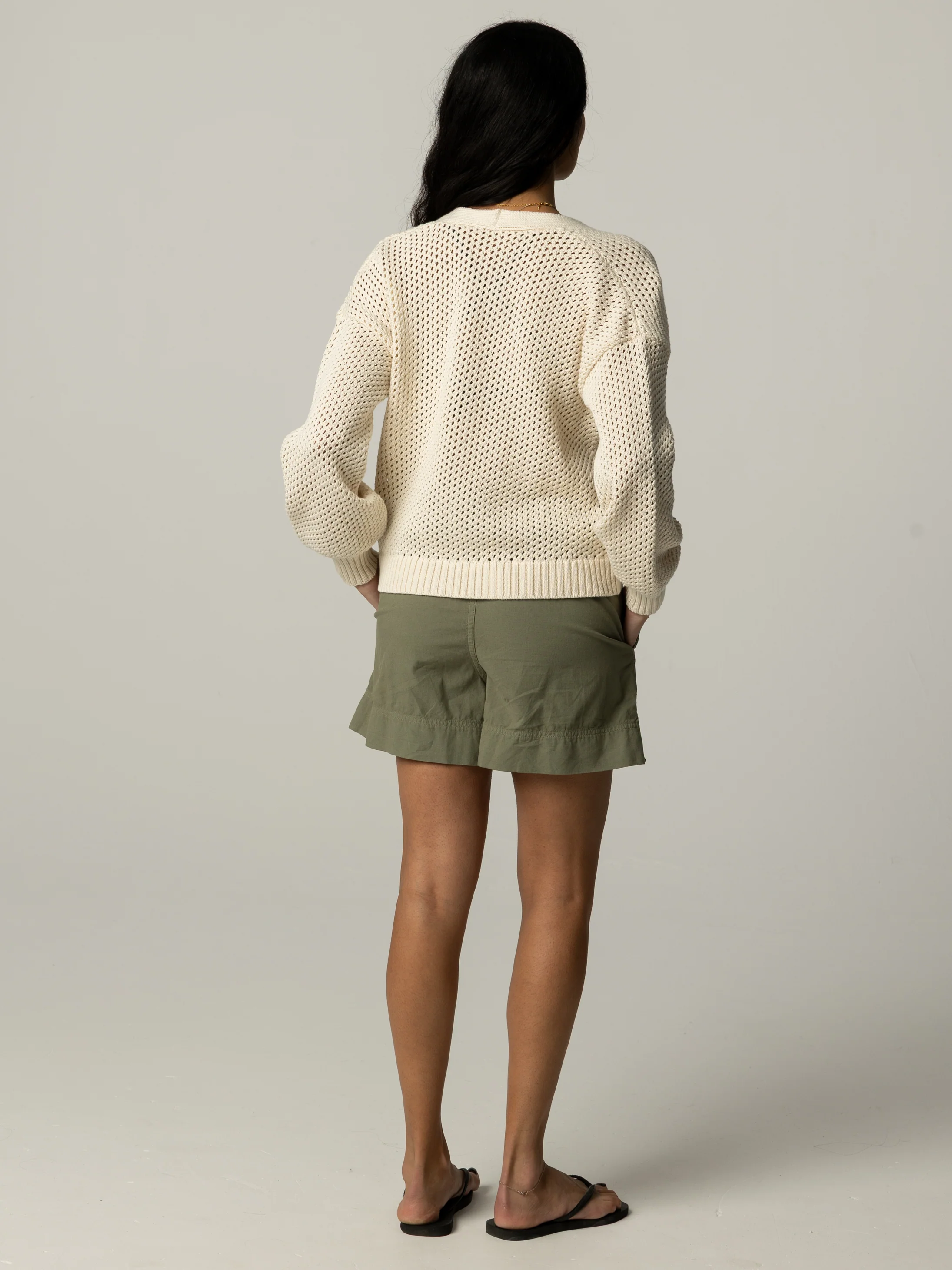 Women's Pol Open Stitch Cardigan - Image 5