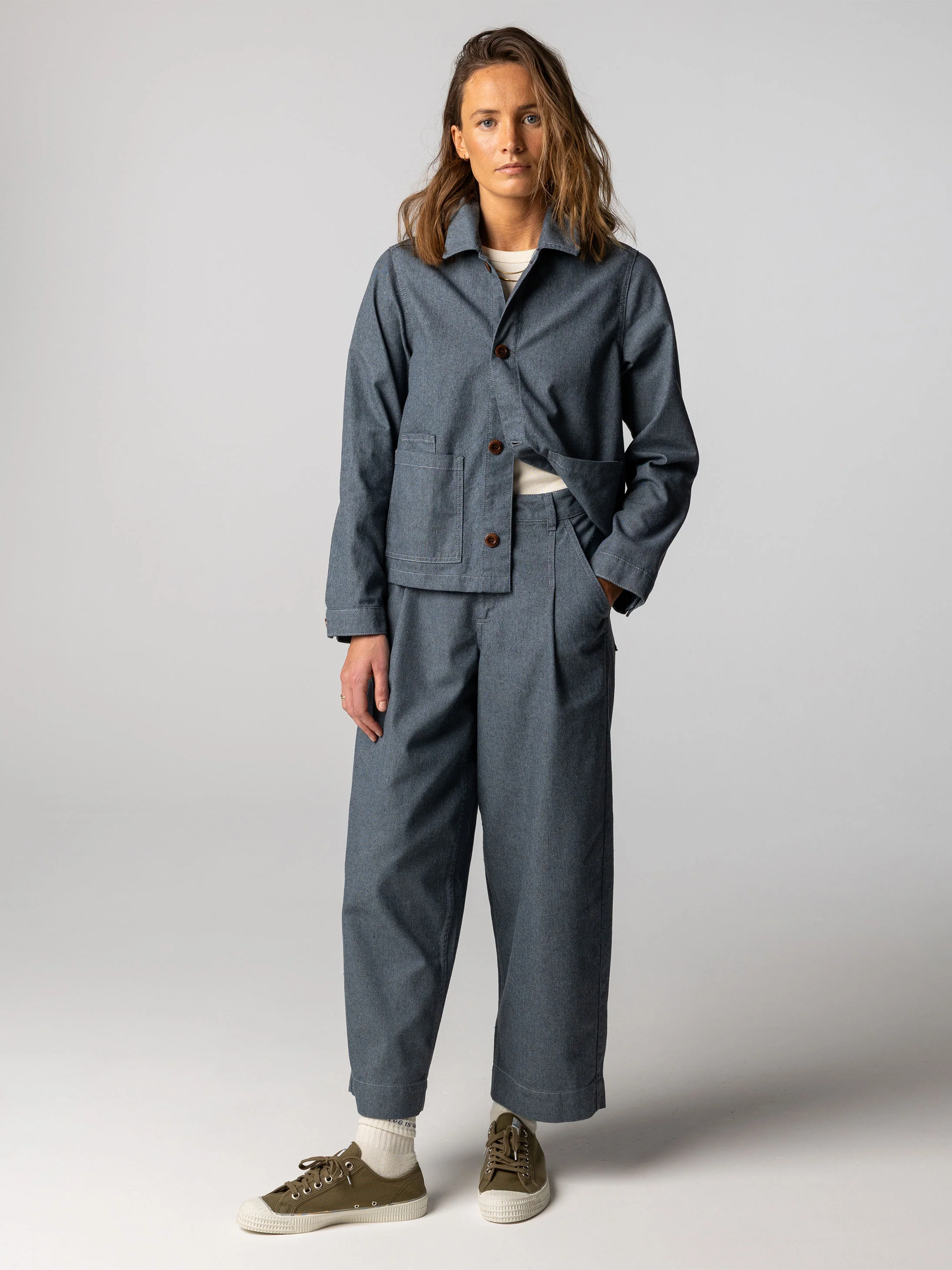 Women's Resurge Denim Chore Jacket - Image 3