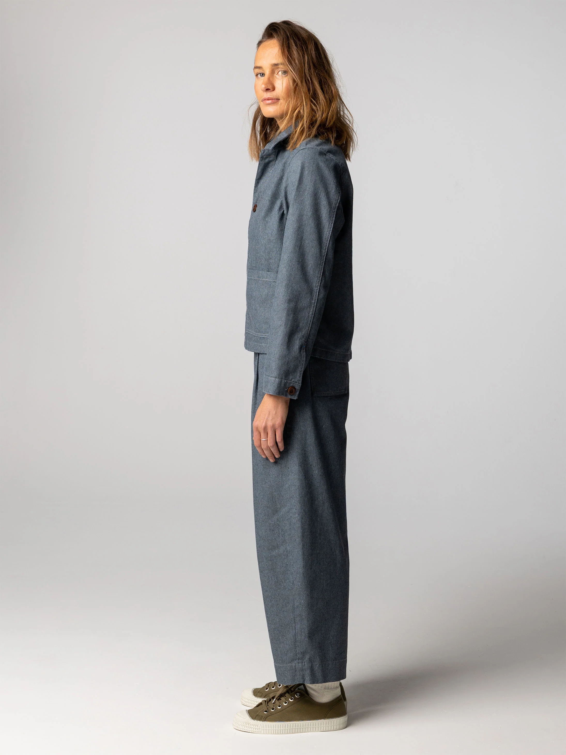 Women's Resurge Denim Chore Jacket - Image 4