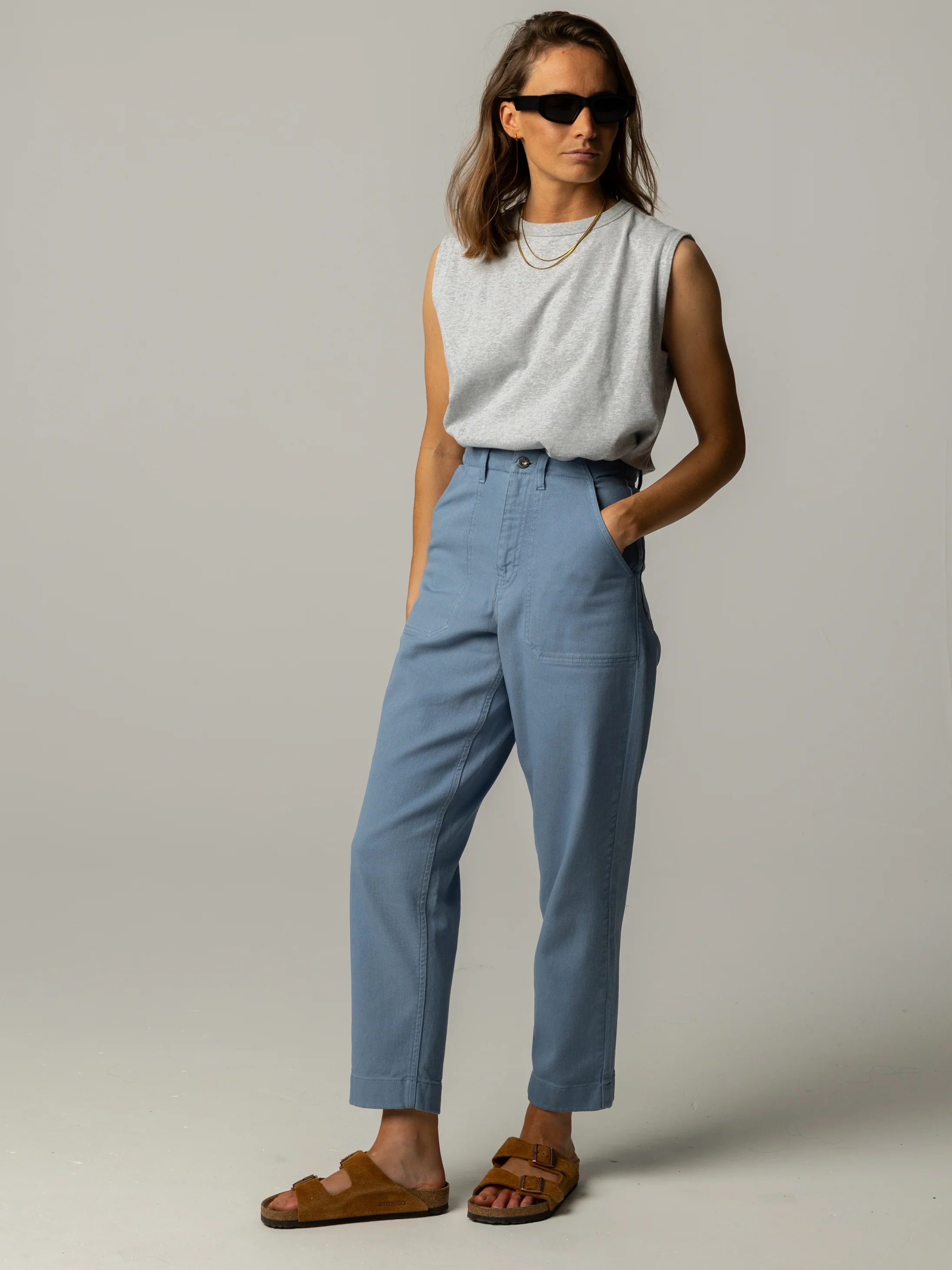 Women's Yarrel Canvas Trouser - Image 3