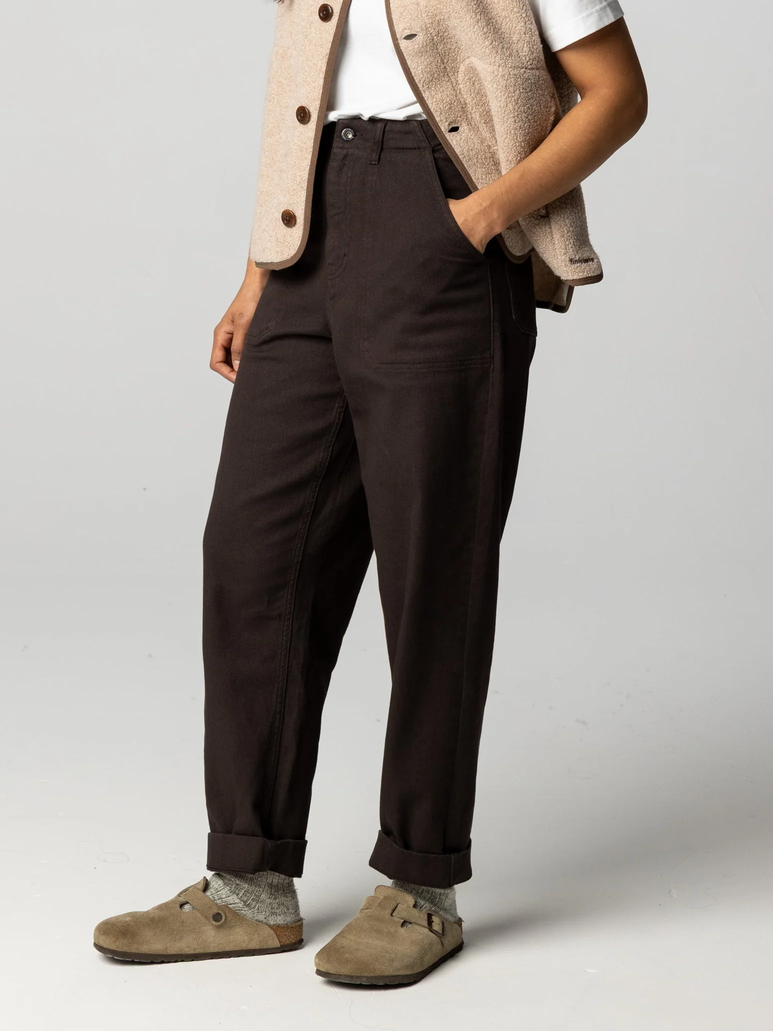 Women's Yarrel Canvas Trouser - Image 3