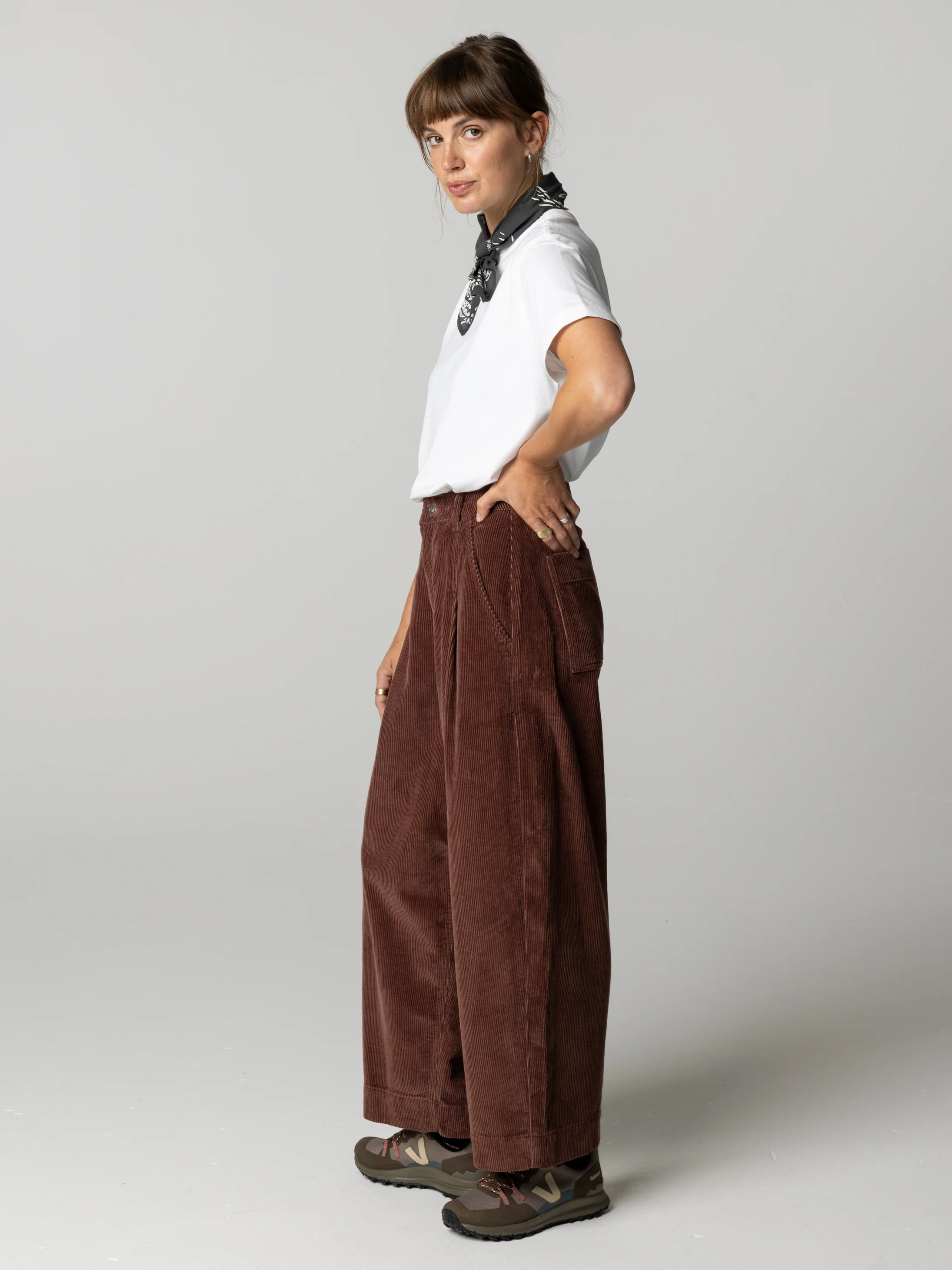 Women's Studio Cord Trouser - Image 4