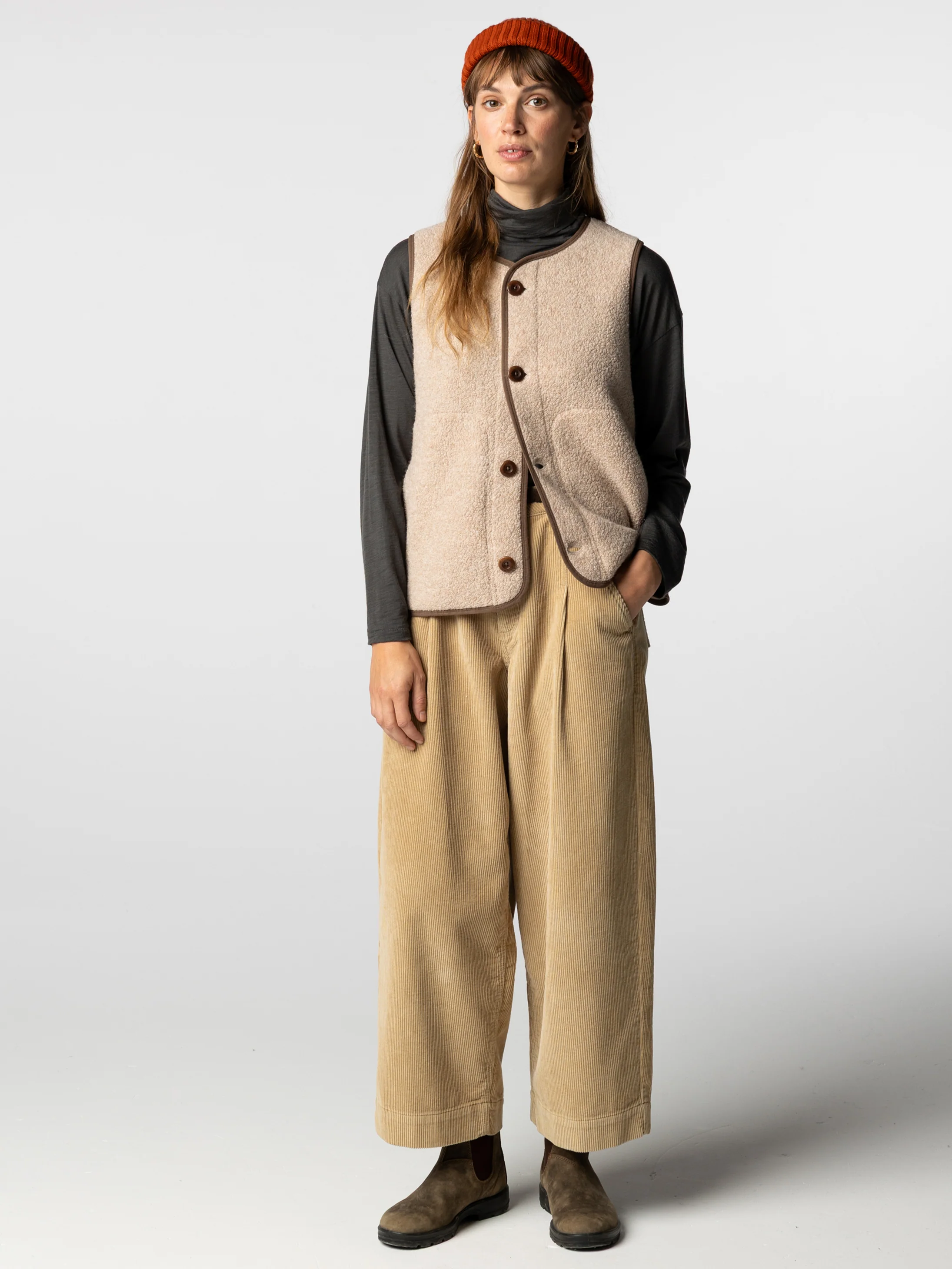 Women's Elowen Fleece Gilet - Image 5