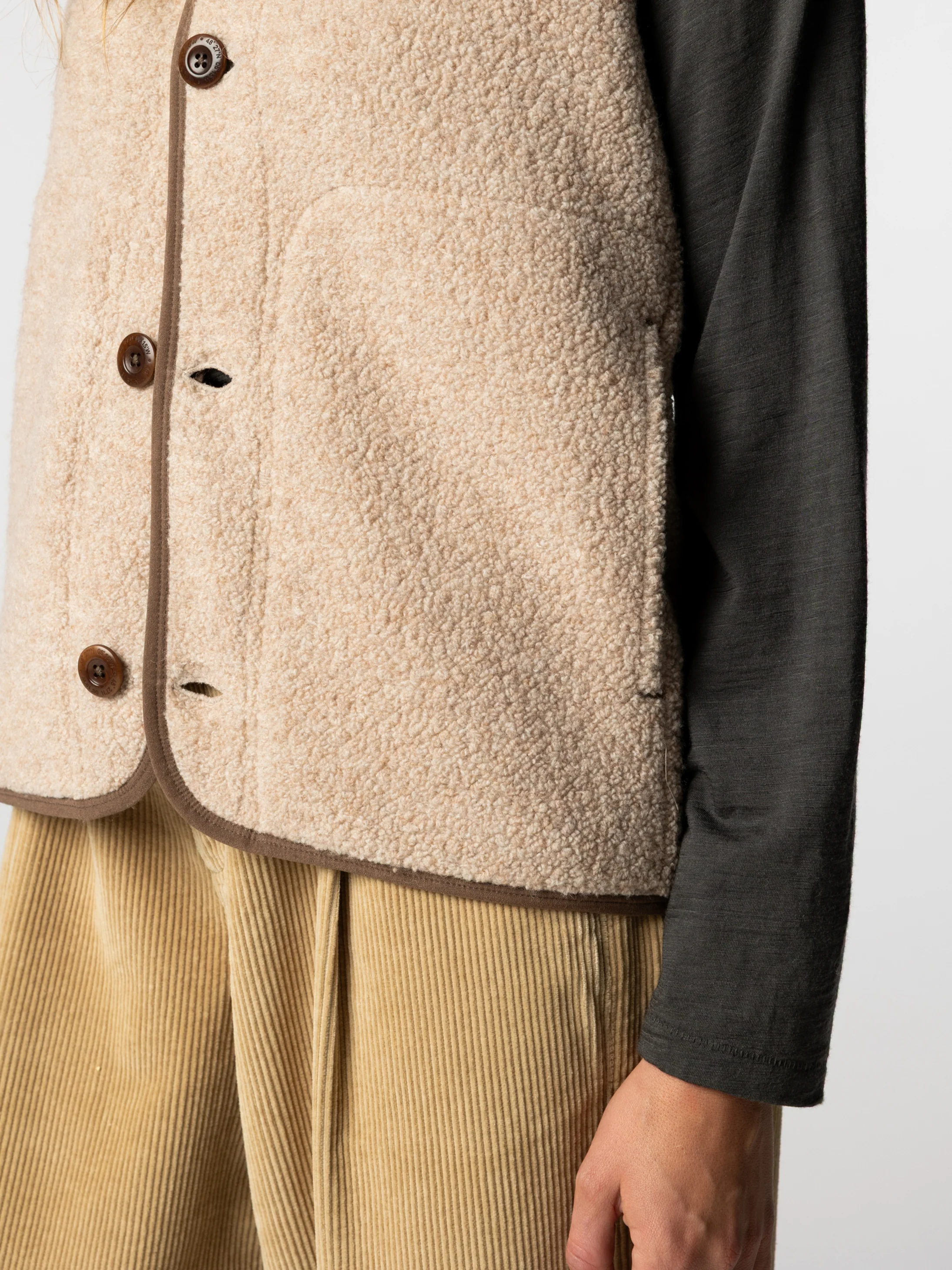 Women's Elowen Fleece Gilet - Image 7