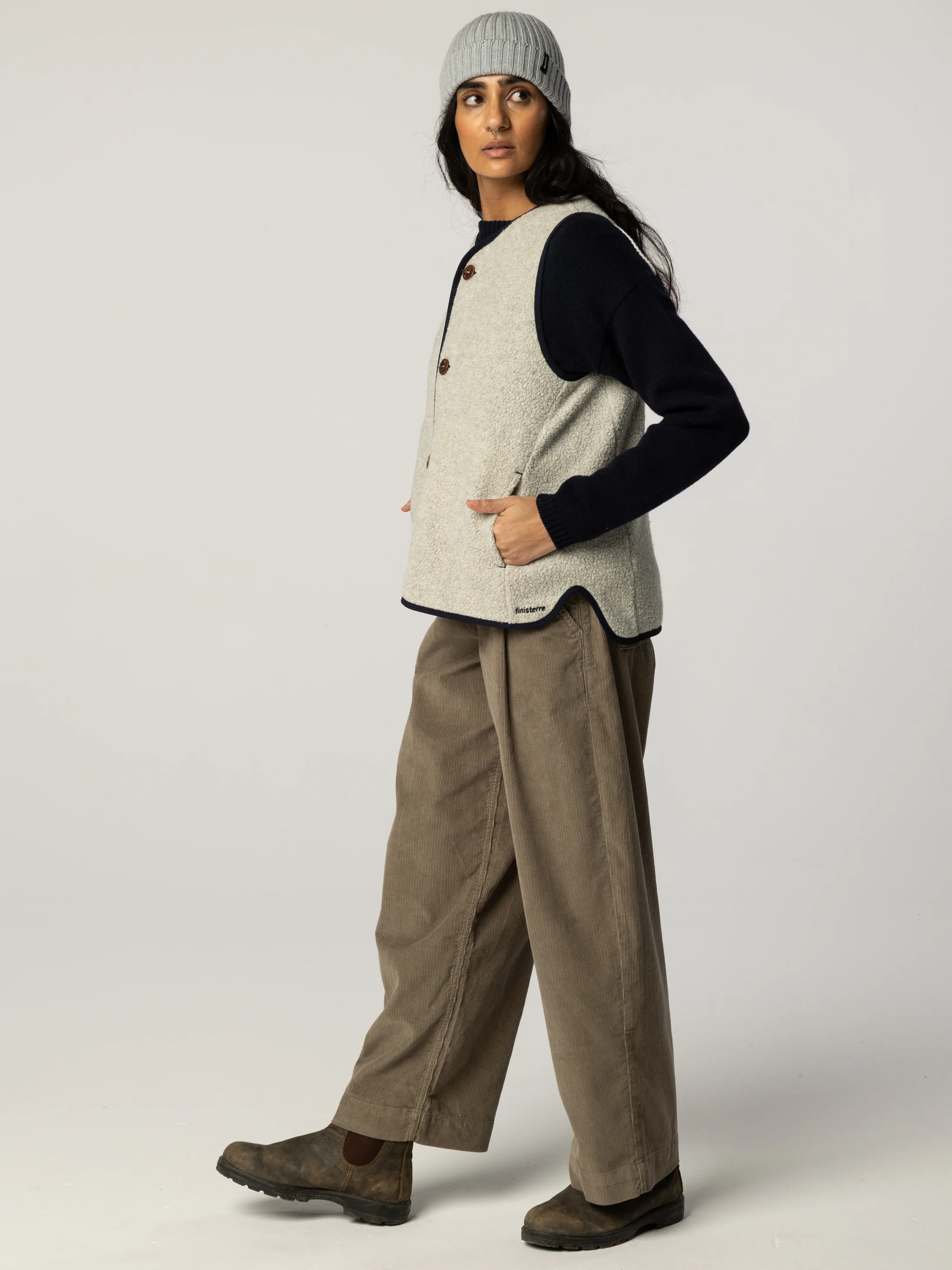Women's Elowen Fleece Gilet - Image 4