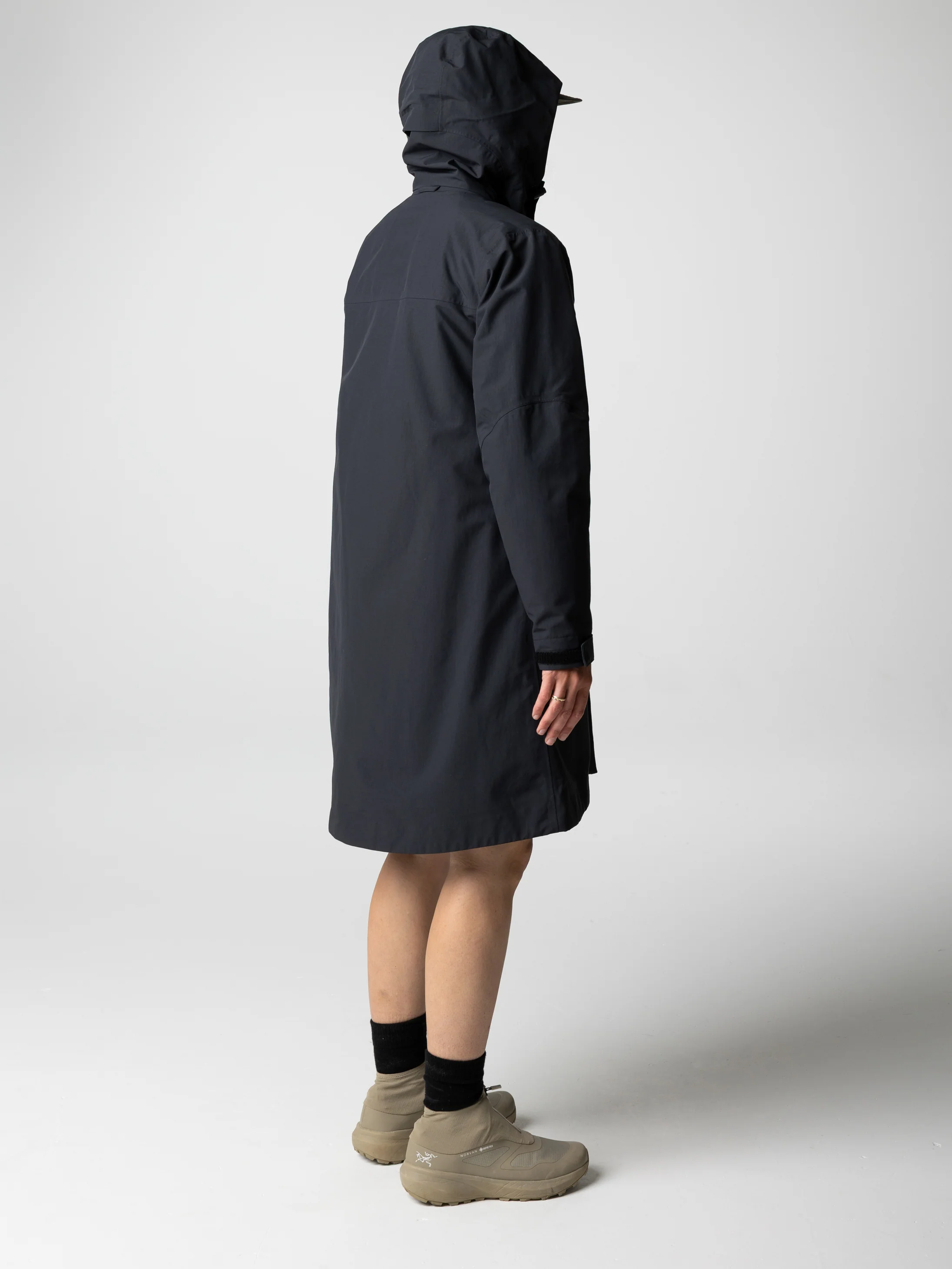 Women's Longline Stormbird Waterproof Jacket - Image 3