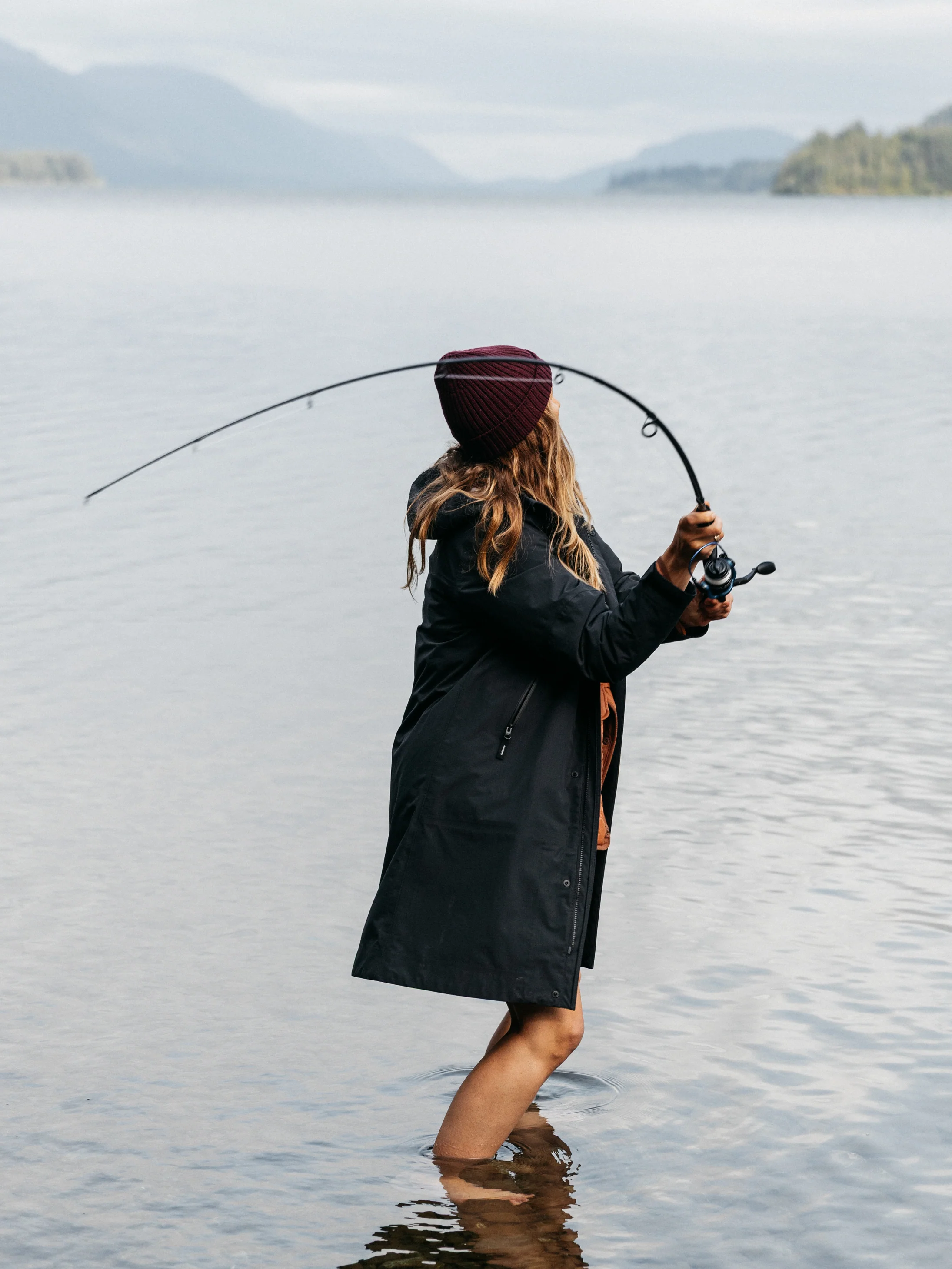 Women's Longline Stormbird Waterproof Jacket - Image 4