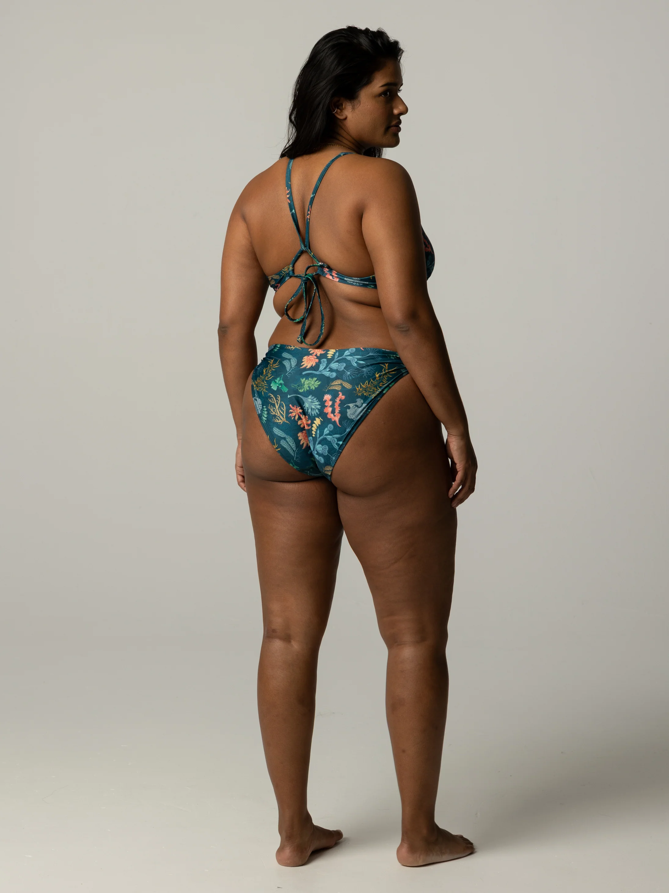 Women's Senara Printed Bikini Top - Image 4