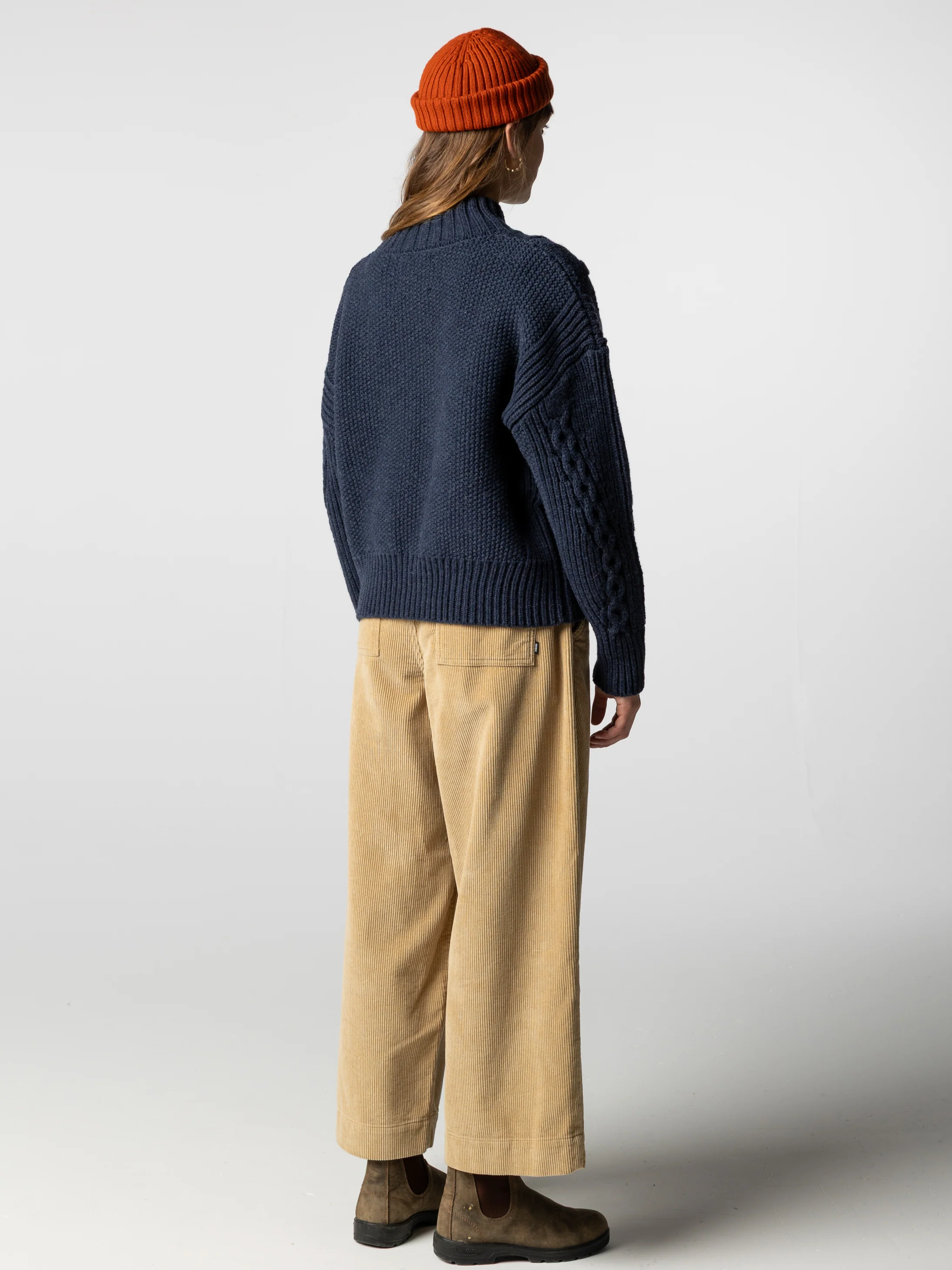 Women's Nova Aran Knit Jumper - Image 5